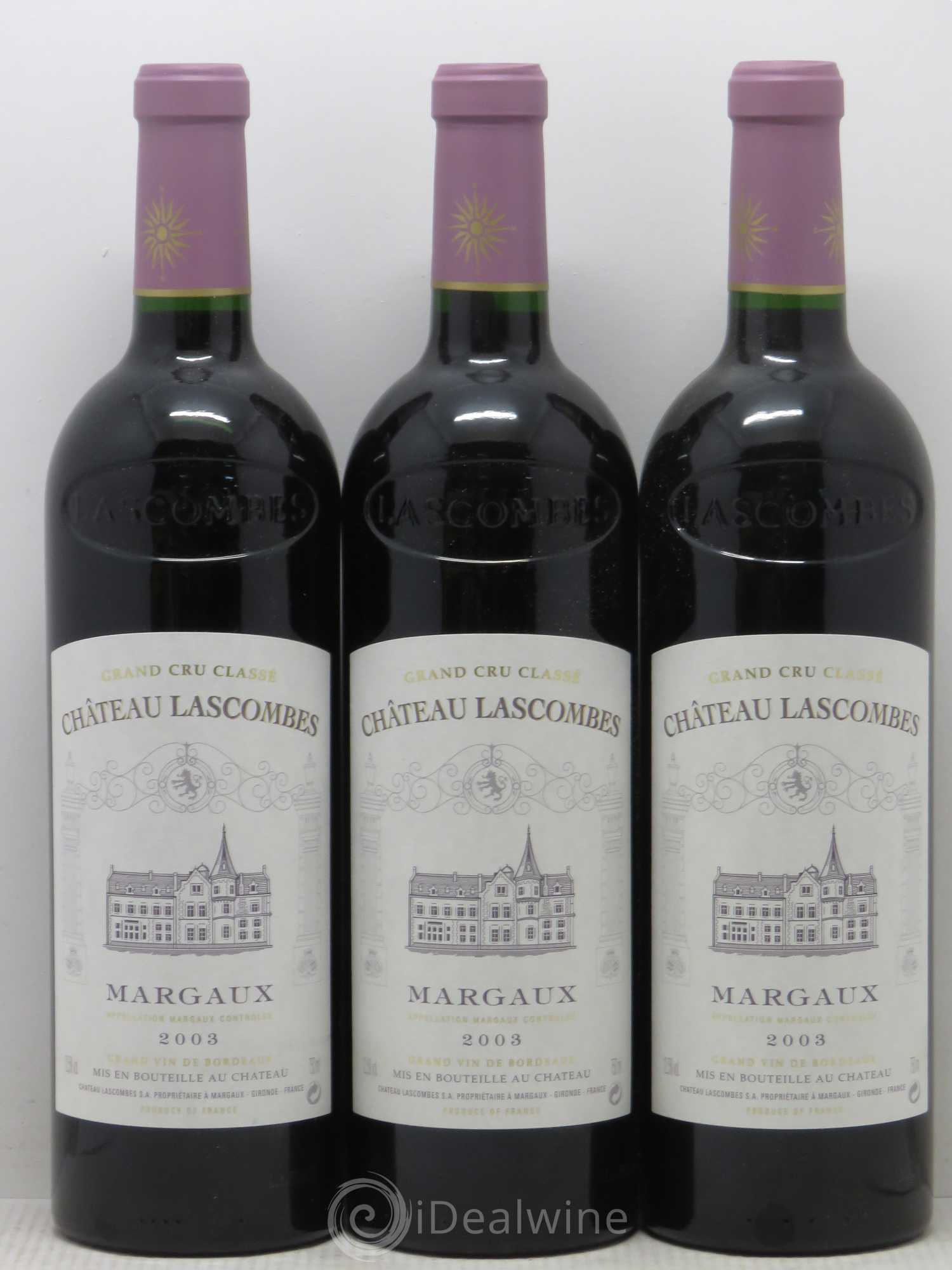Château Lascombes 2ème Grand Cru Classé 2003 - Lot de 12 bouteilles - 2