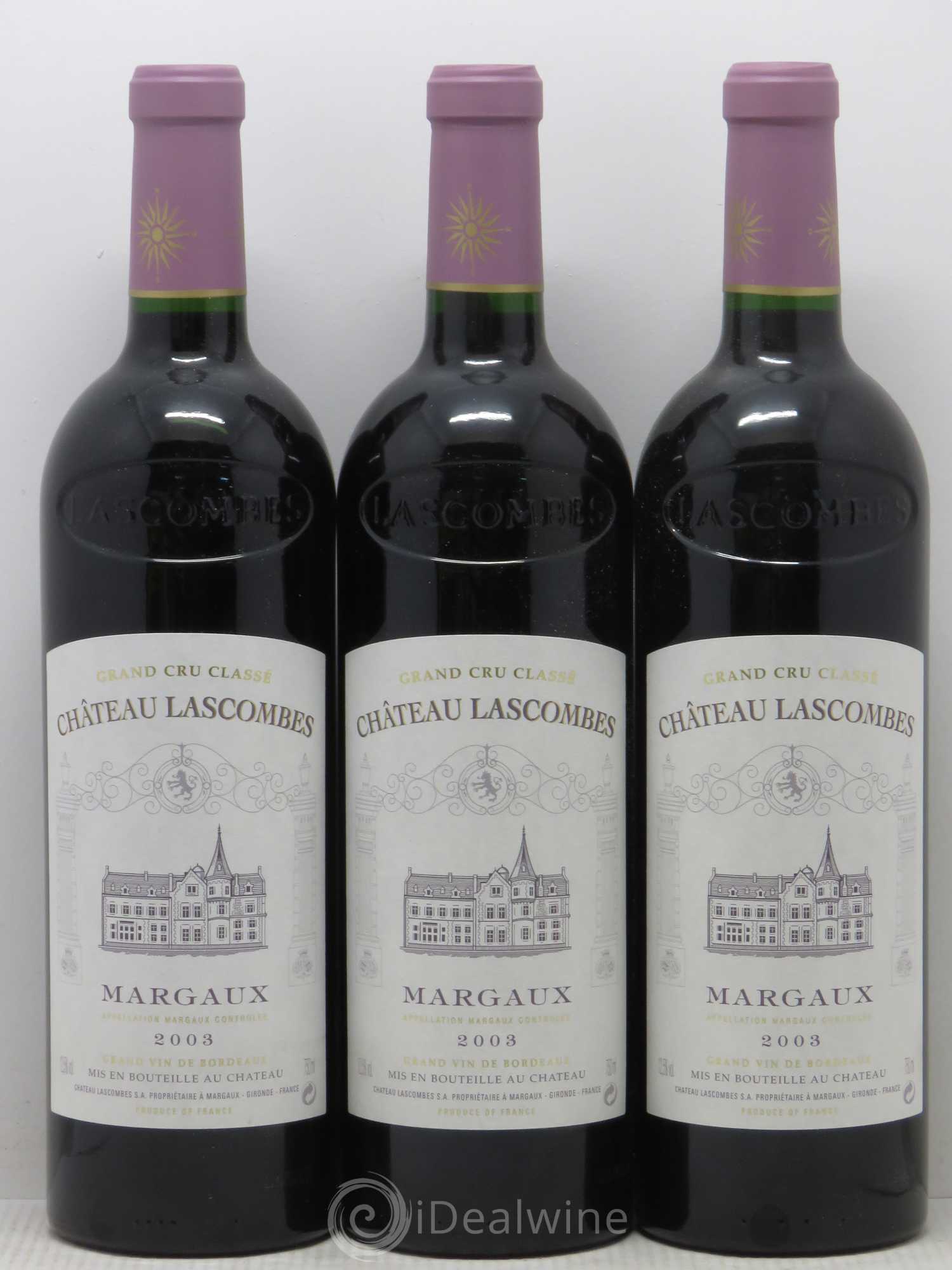 Château Lascombes 2ème Grand Cru Classé 2003 - Lot de 12 bouteilles - 3