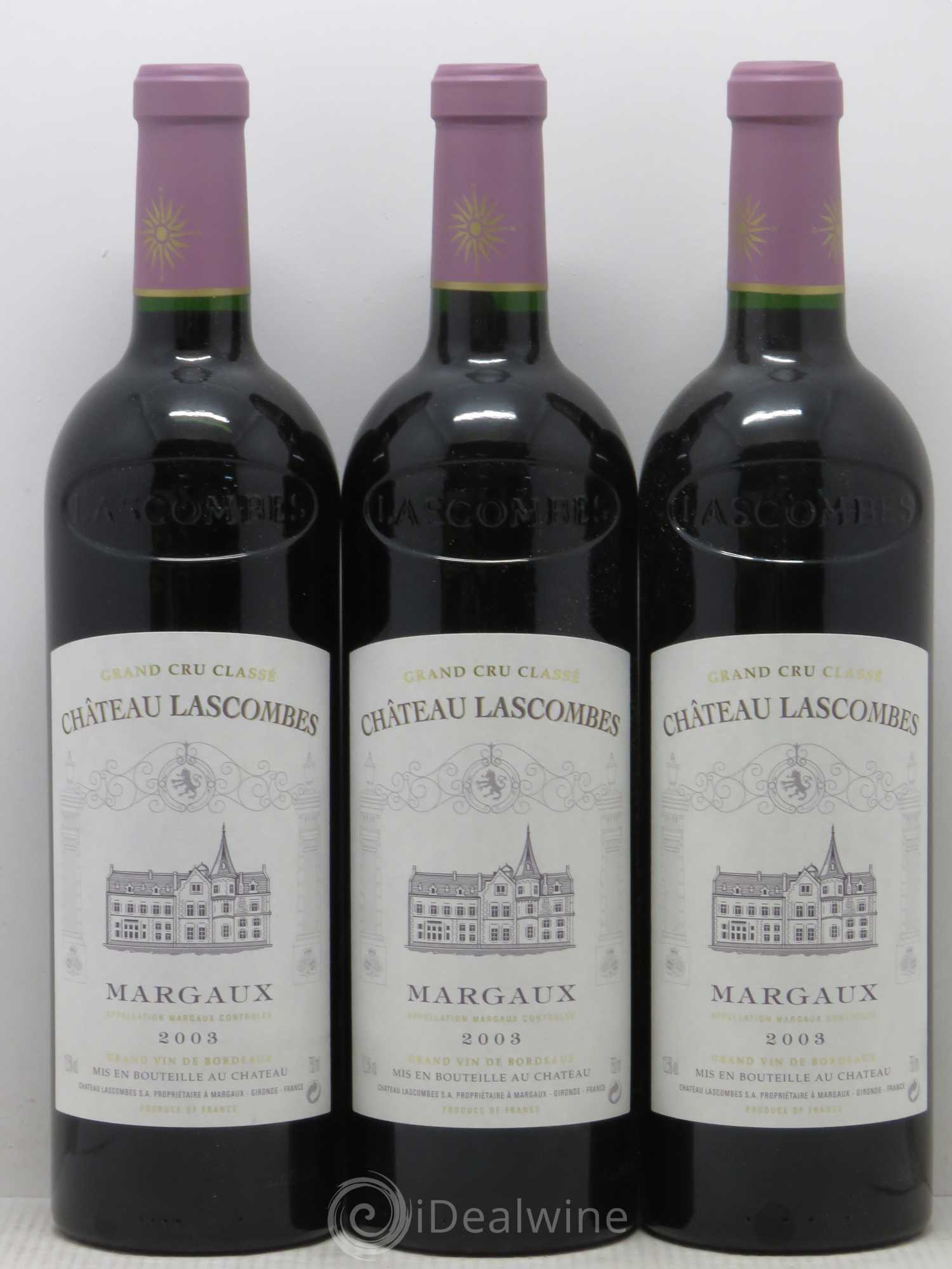 Château Lascombes 2ème Grand Cru Classé 2003 - Lot de 12 bouteilles - 4