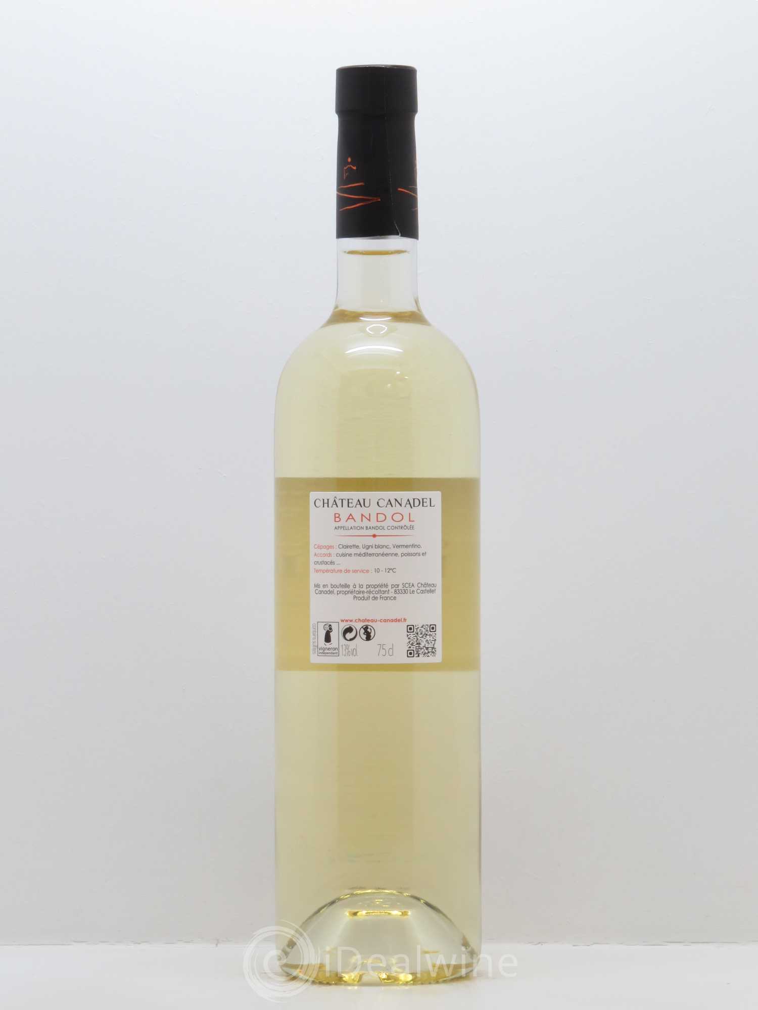 Bandol Château Canadel Jacques et Caroline de Chateauvieux 2017 - Lot de 1 bouteille - 1