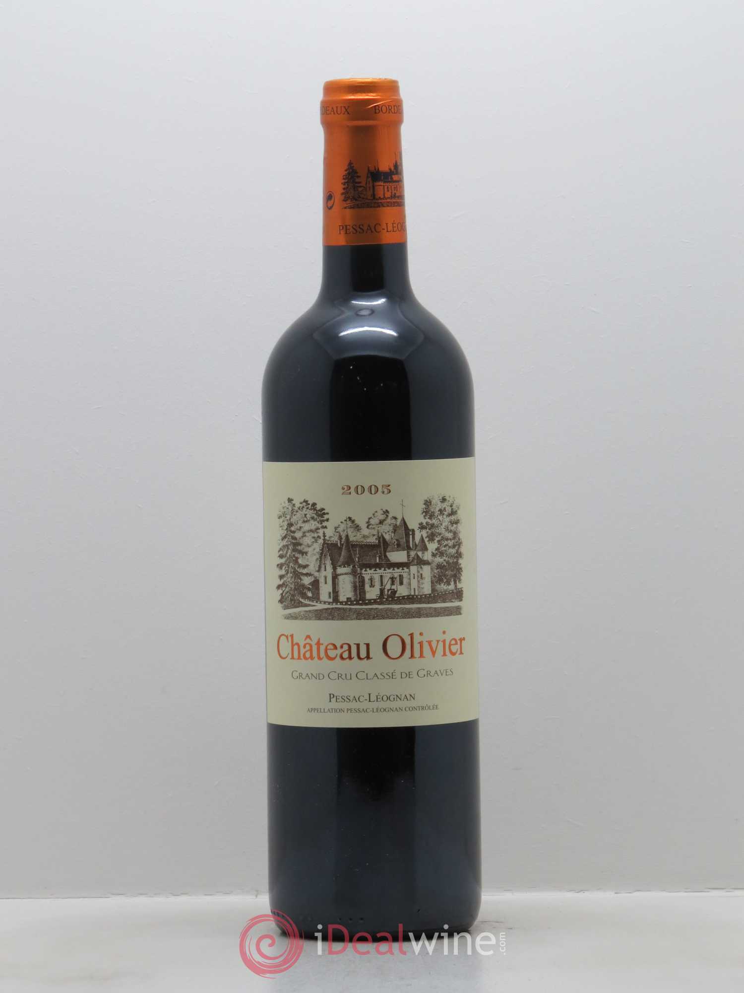 Château Olivier Cru Classé de Graves 2005 - Lot de 1 bouteille - 0
