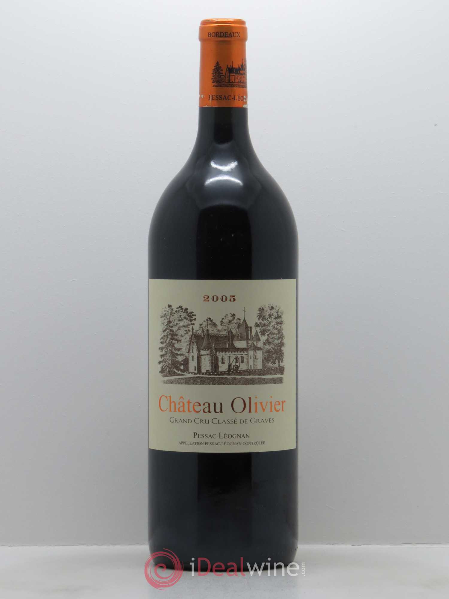 Château Olivier Cru Classé de Graves 2005 - Lot de 1 magnum - 0