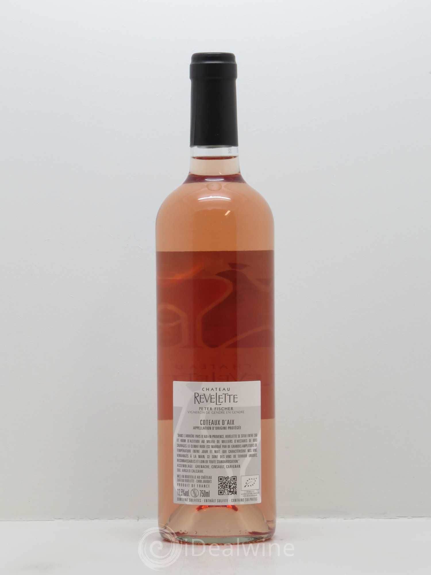 Coteaux d'Aix-en-Provence Château Revelette Sandra & Peter Fischer 2017 - Lot de 1 bouteille - 1