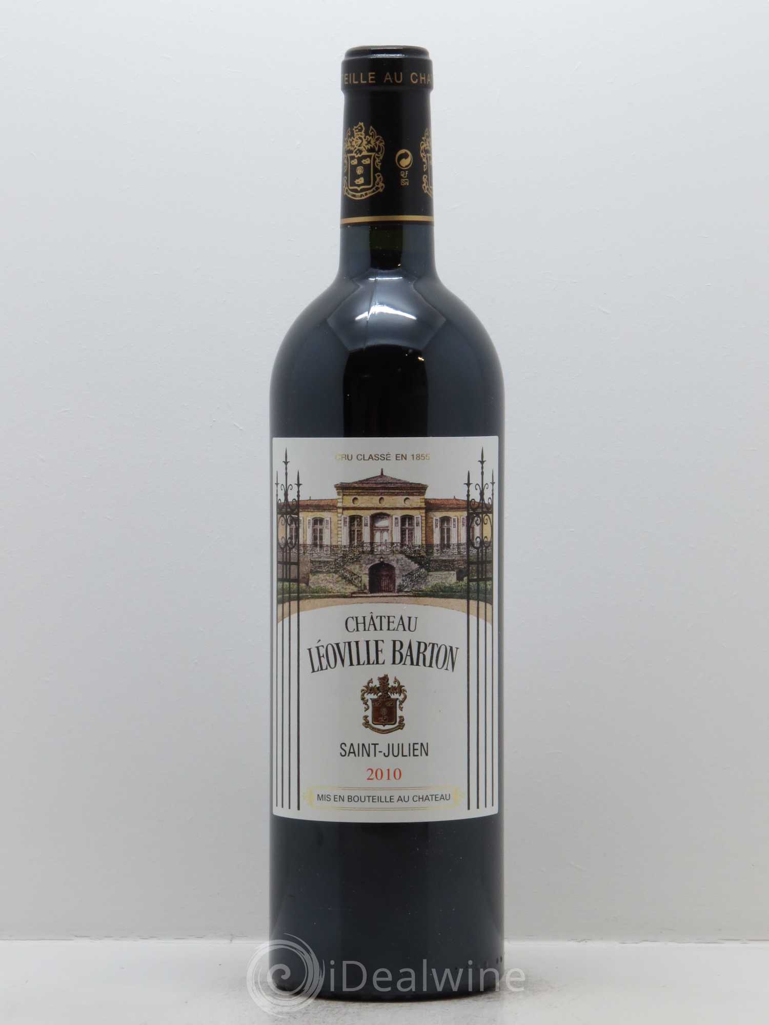 Château Léoville Barton 2ème Grand Cru Classé 2010 - Lot de 1 bouteille - 0