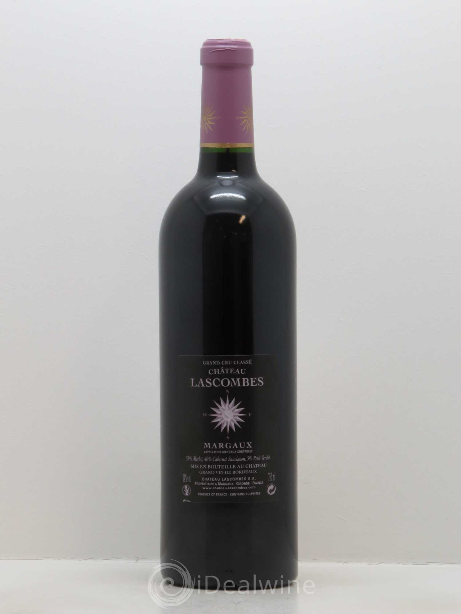 Château Lascombes 2ème Grand Cru Classé 2010 - Posten von 1 Flasche - 1