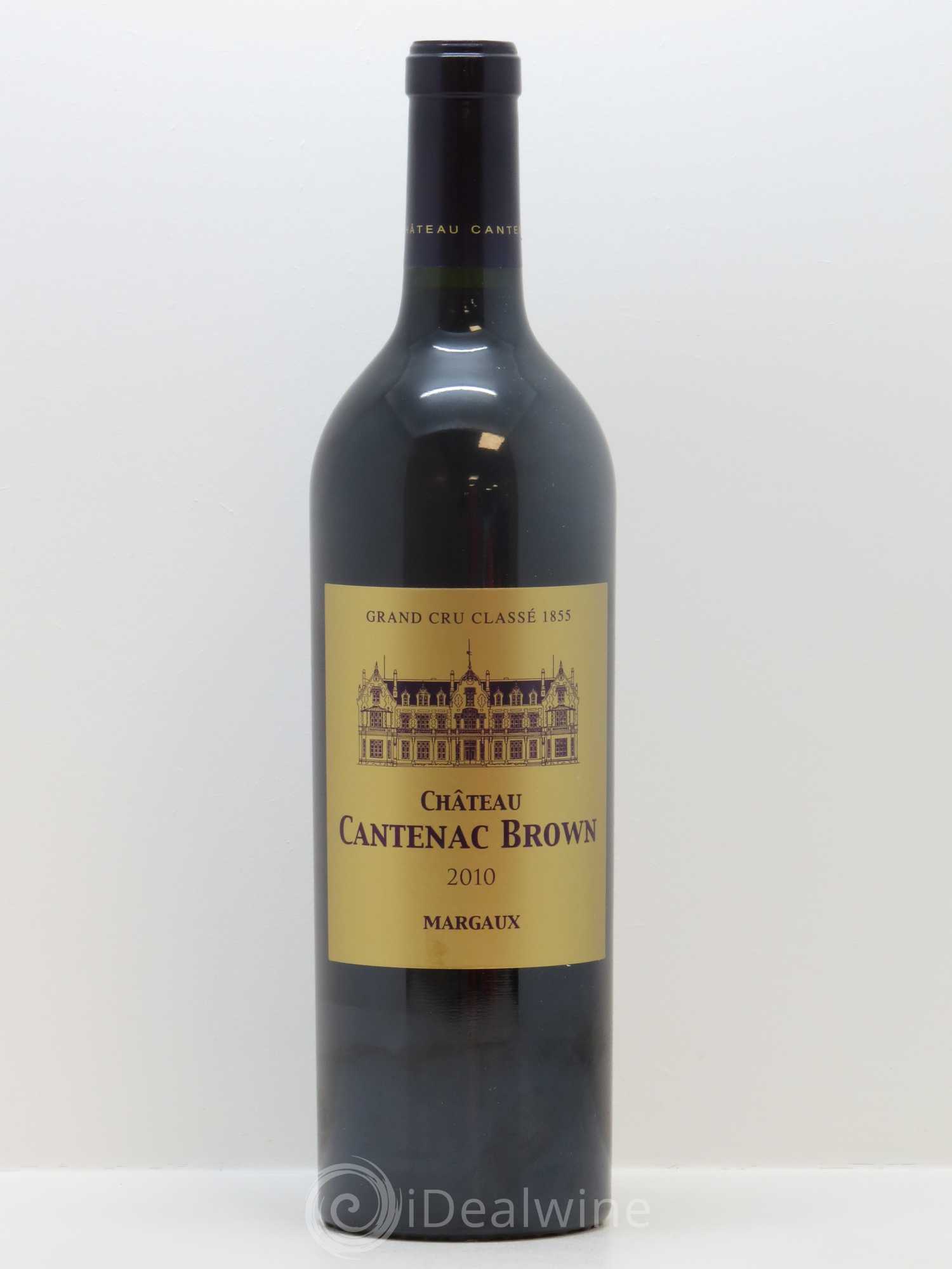 Château Cantenac Brown 3ème Grand Cru Classé 2010 - Lot de 1 bouteille - 0