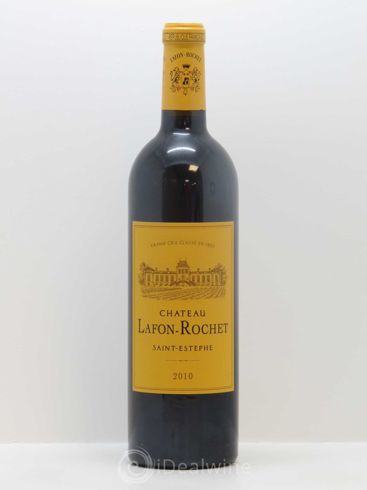 Château Lafon Rochet 4ème Grand Cru Classé 2010 - Lot de 1 bouteille - 0