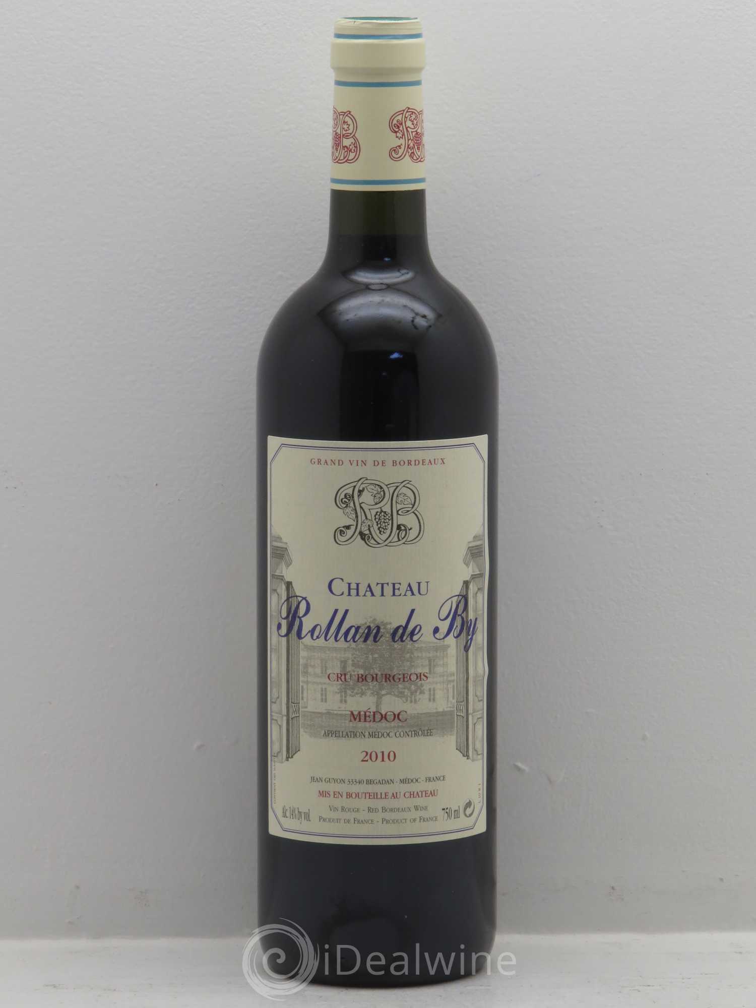 Château Rollan de By Cru Bourgeois 2010 - Lot de 1 bouteille - 0