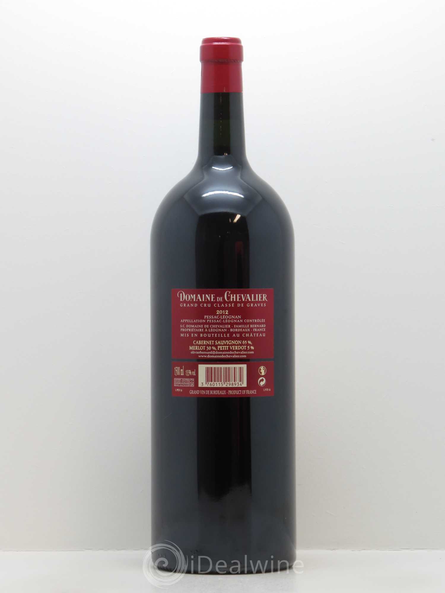 Domaine de Chevalier Cru Classé de Graves 2012 - Lot de 1 magnum - 1