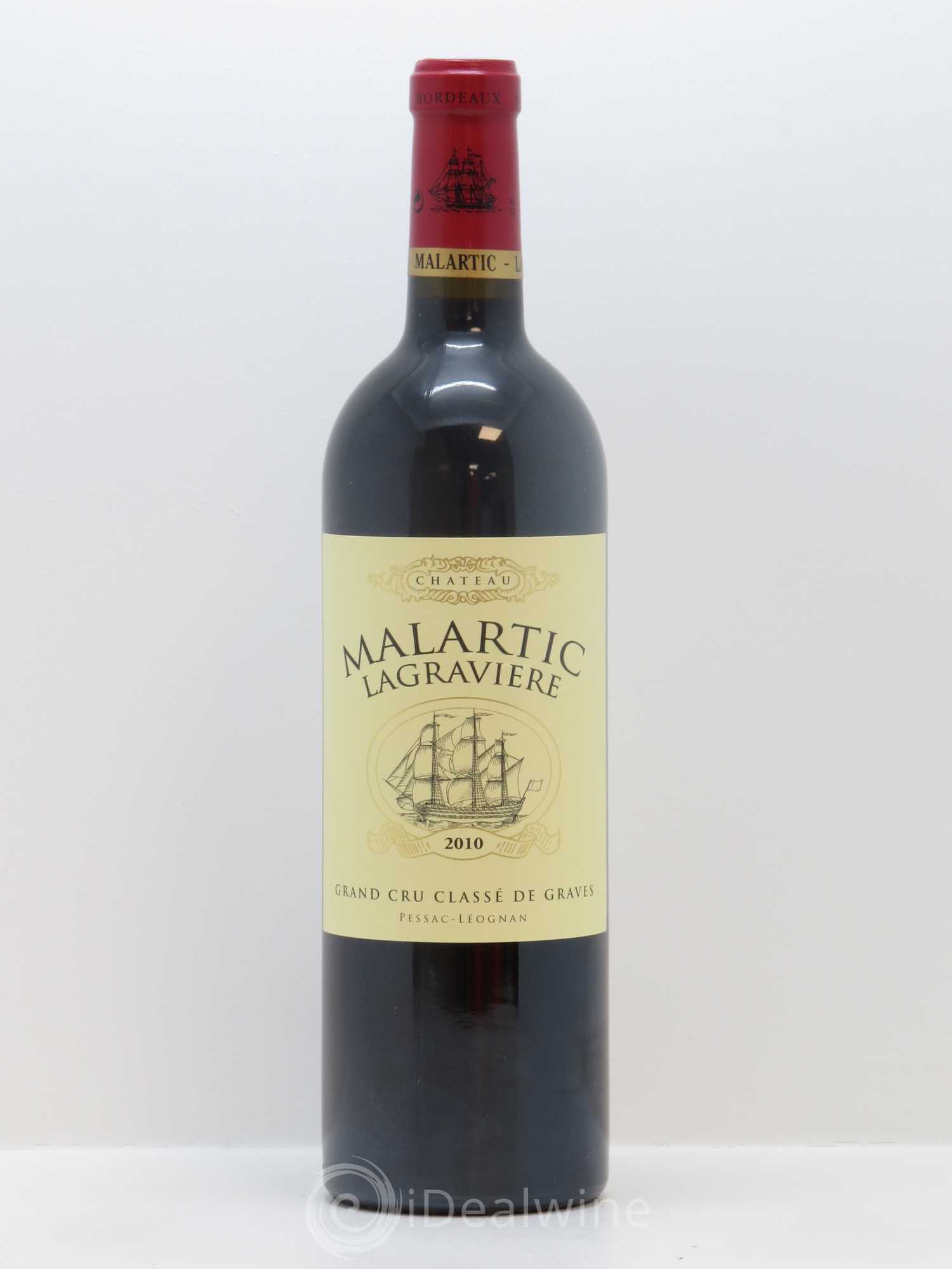 Château Malartic-Lagravière Cru Classé de Graves 2010 - Lot de 1 bouteille - 0
