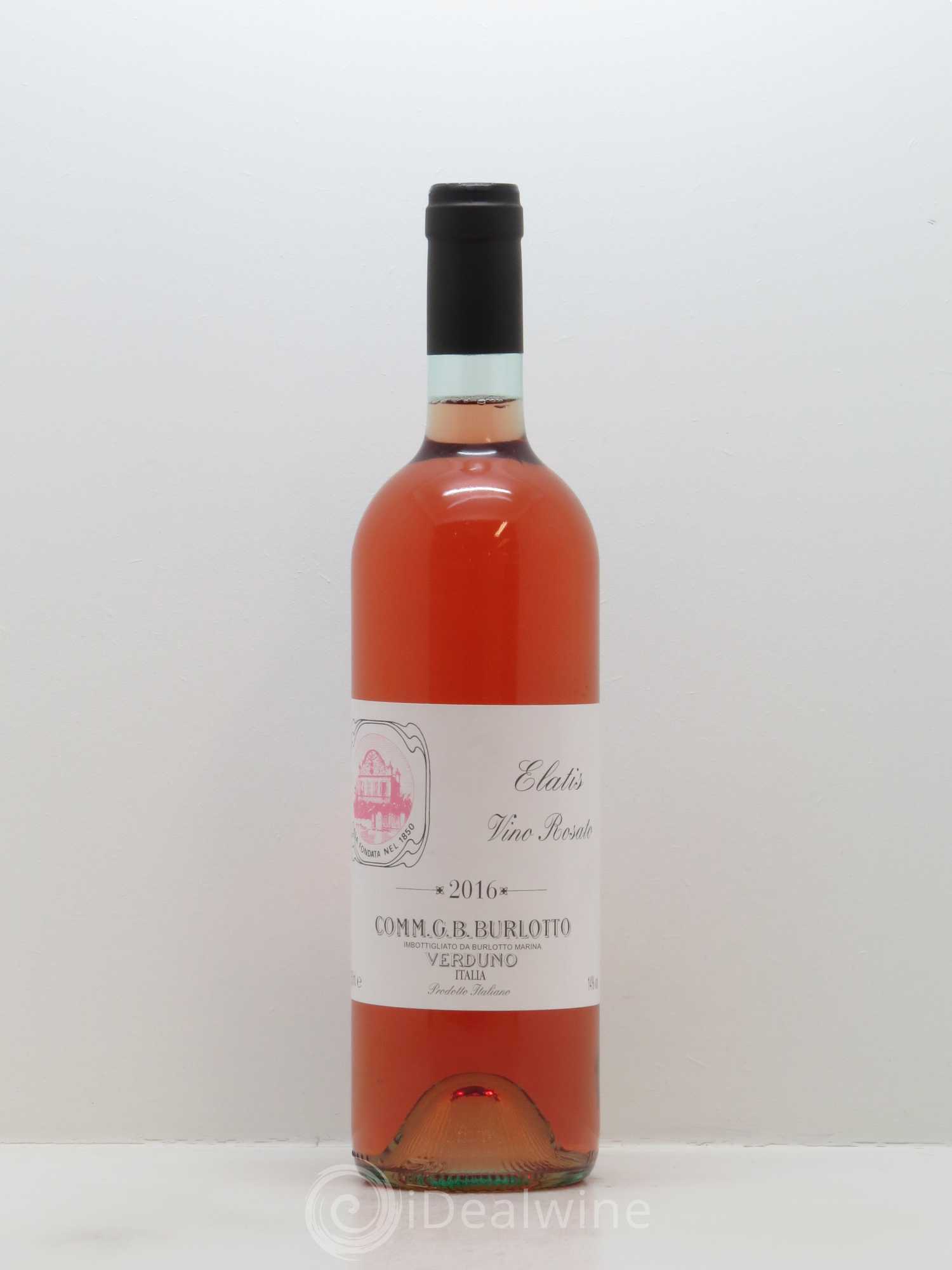 Vino di Tavola Elatis Comm. Giovan Battista Burlotto 2016 - Lot de 1 bouteille - 0