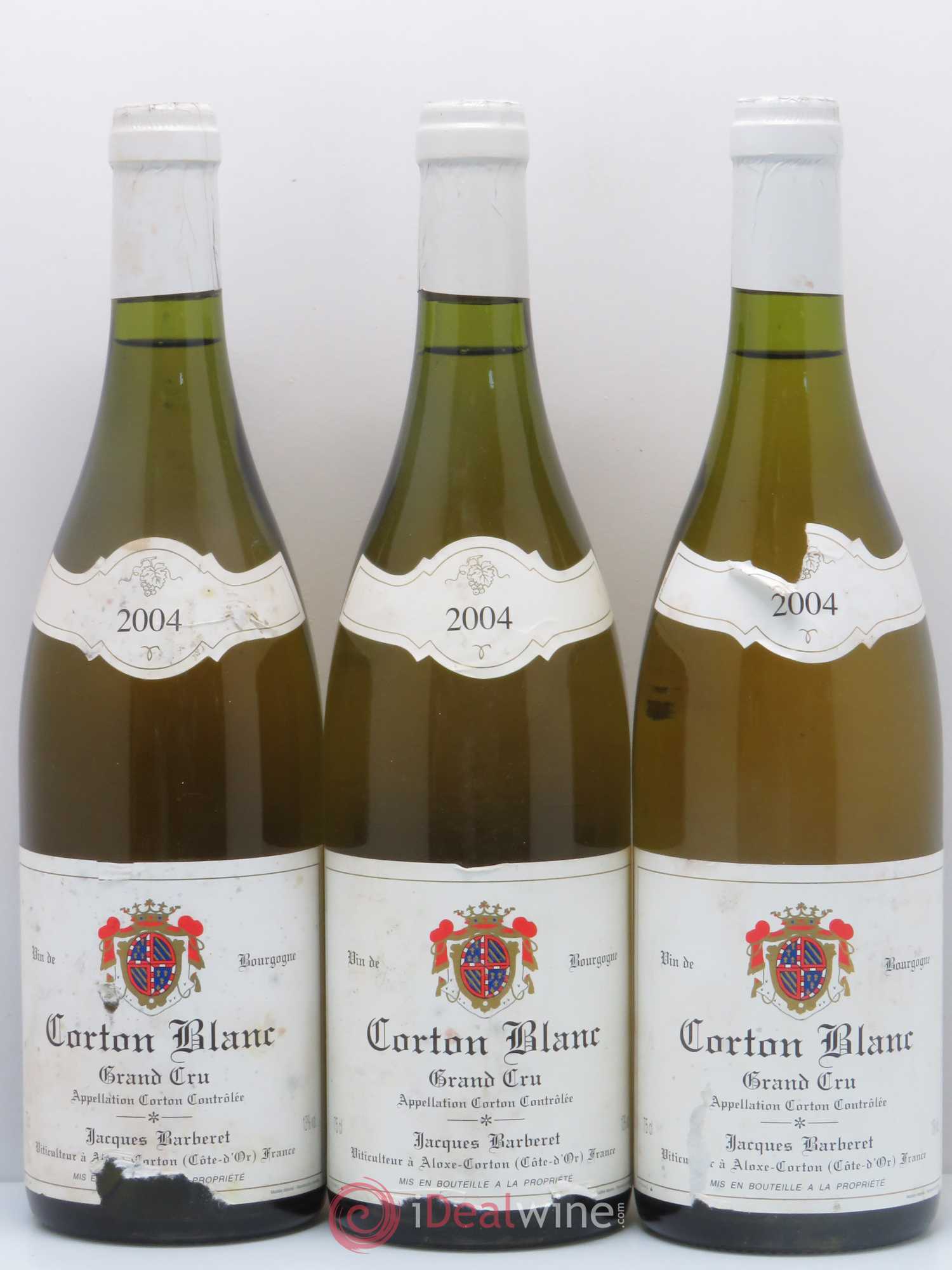 Corton Grand Cru Jacques Barberet 2004 - Posten von 3 Flaschen - 0