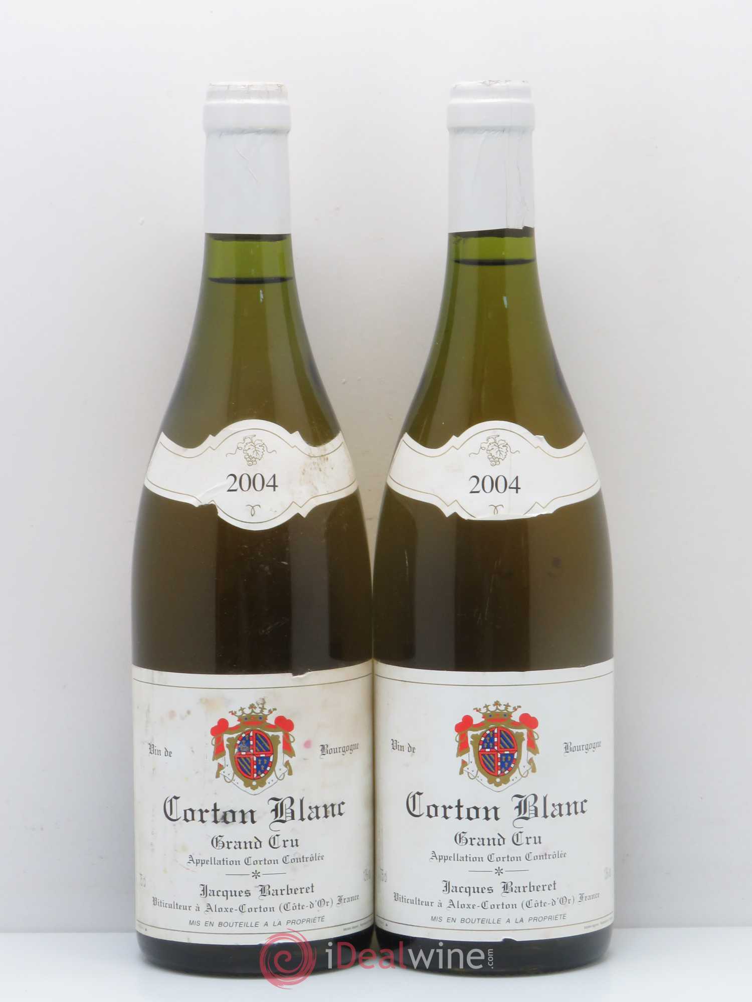 Corton Grand Cru Jacques Barberet 2004 - Posten von 2 Flaschen - 0