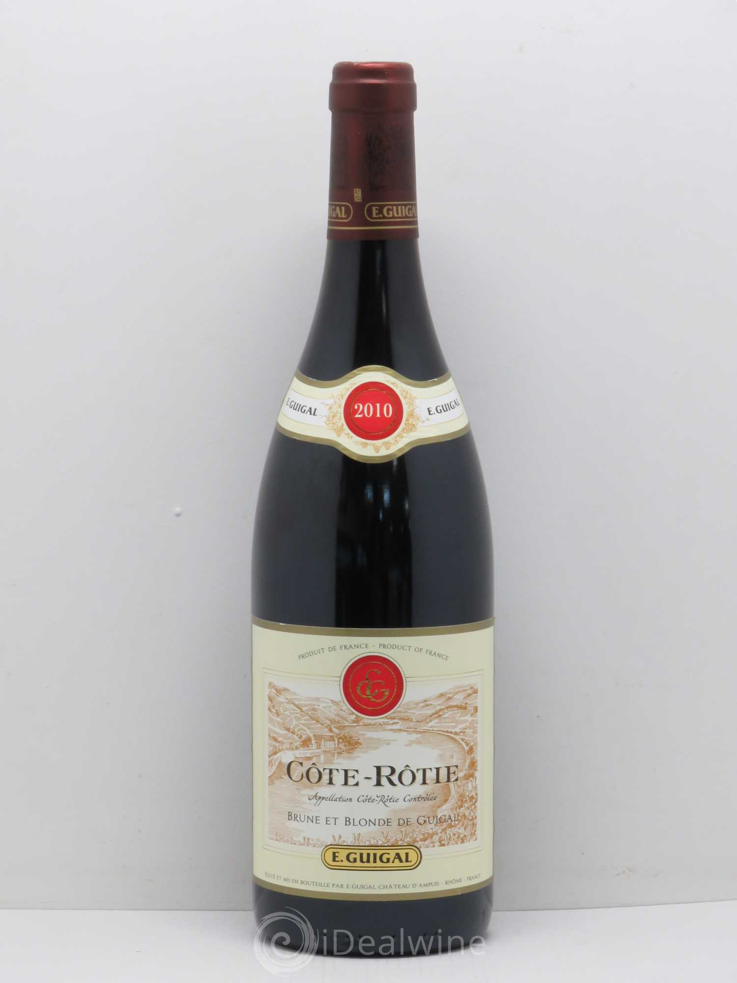 Côte-Rôtie Brune et blonde de Guigal (sans prix de réserve) 2010 - Posten von 1 Flasche - 0