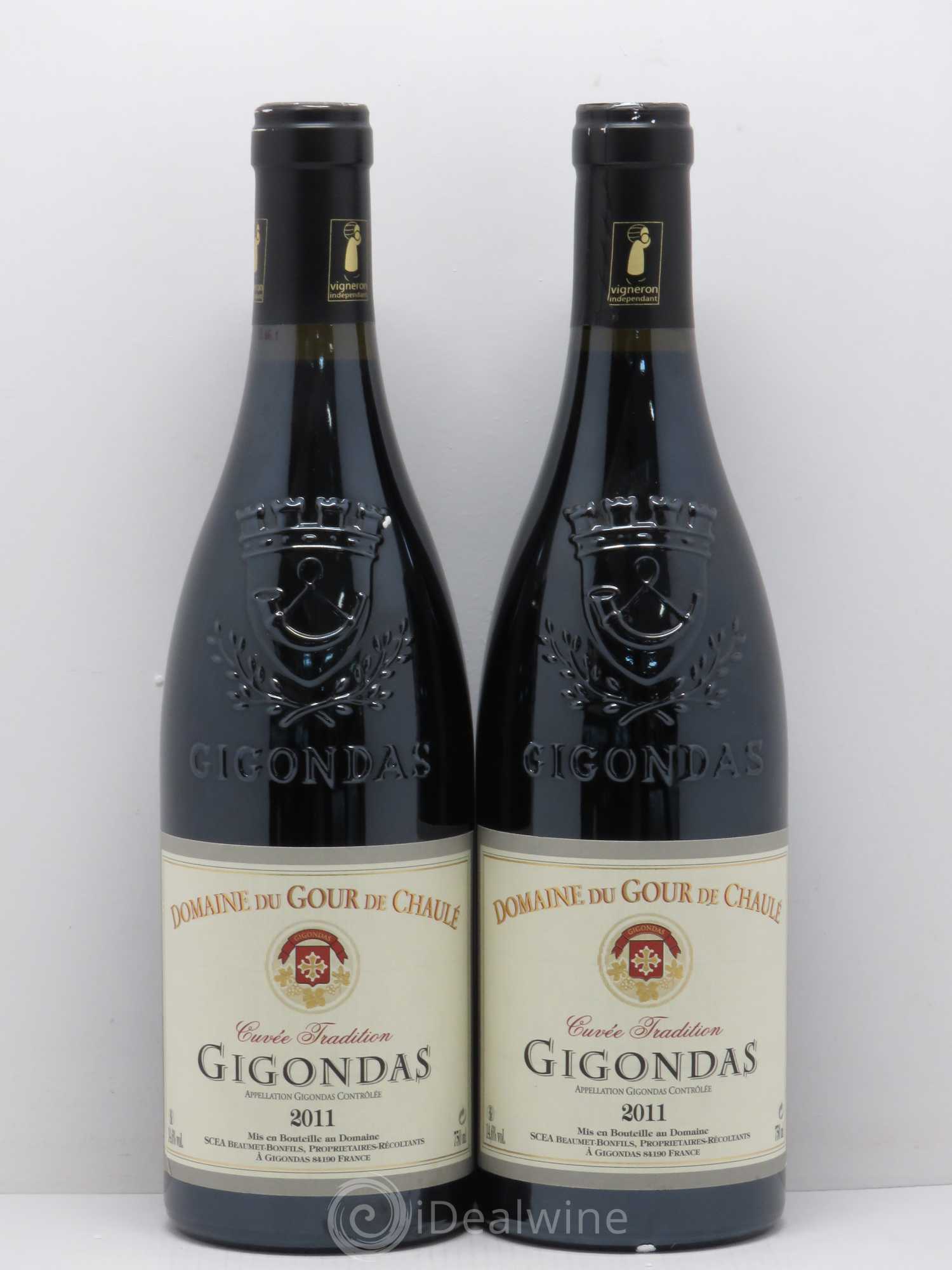 Gigondas Domaine du Gour De Chaule 2011 - Posten von 2 Flaschen - 0