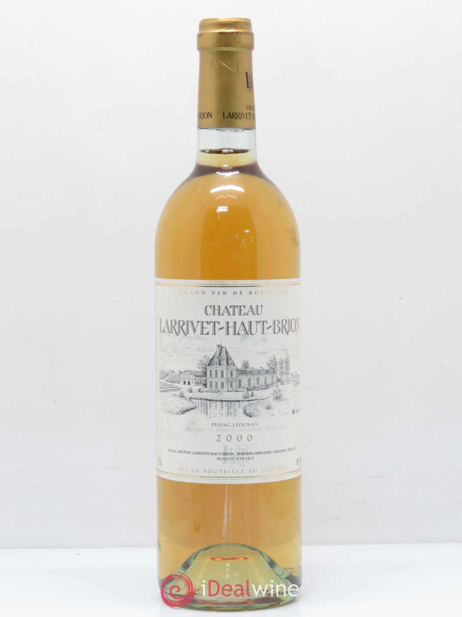Château Larrivet Haut-Brion 2000 - Lot de 1 bouteille - 0