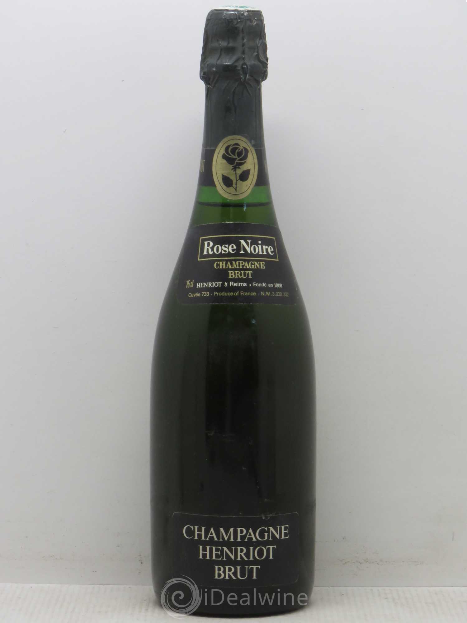 Champagne - Henriot Rose Noir - Posten von 1 Flasche - 0