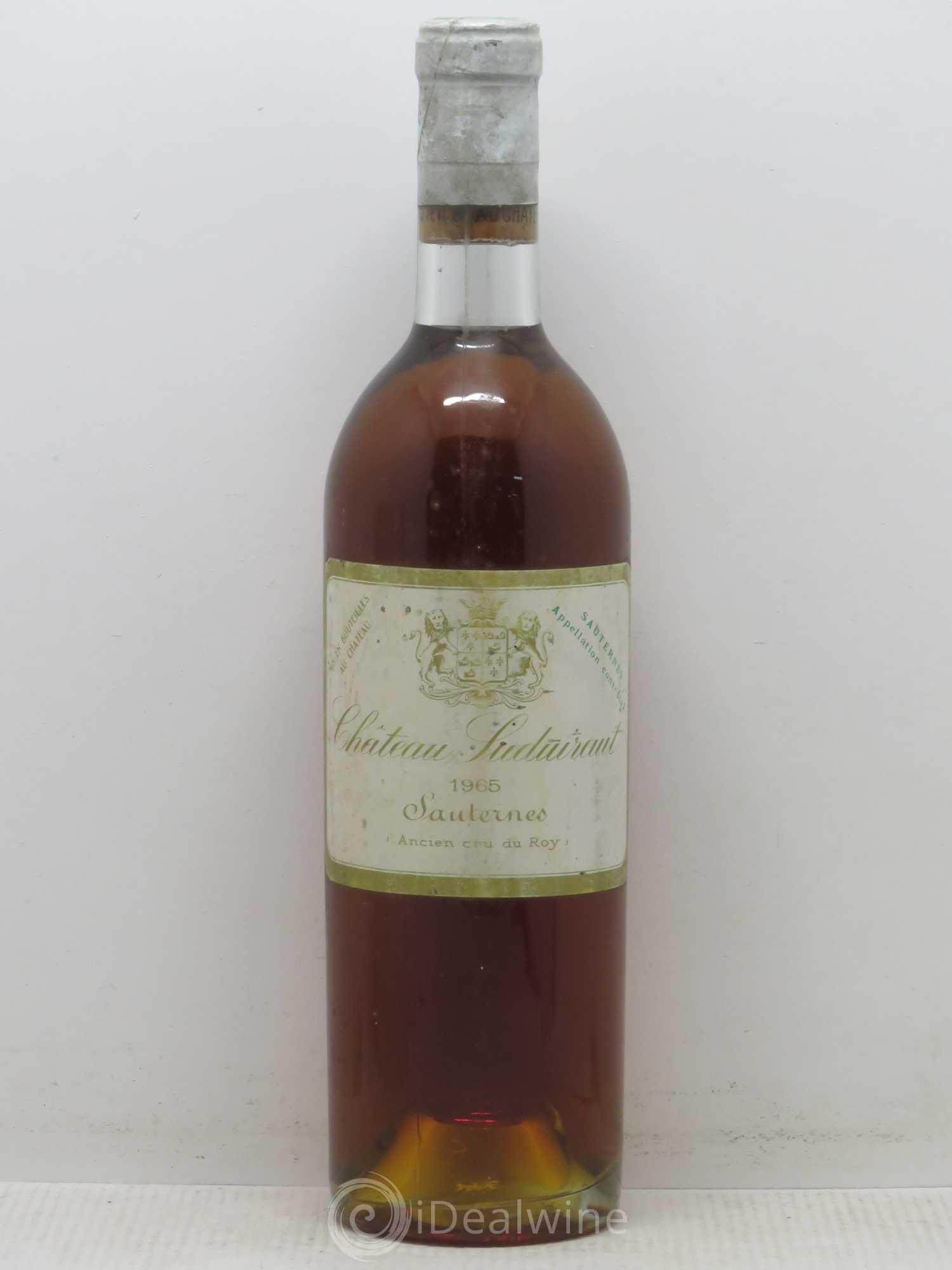 Château Suduiraut 1er Grand Cru Classé 1965 - Lotto di 1 bottiglia - 0