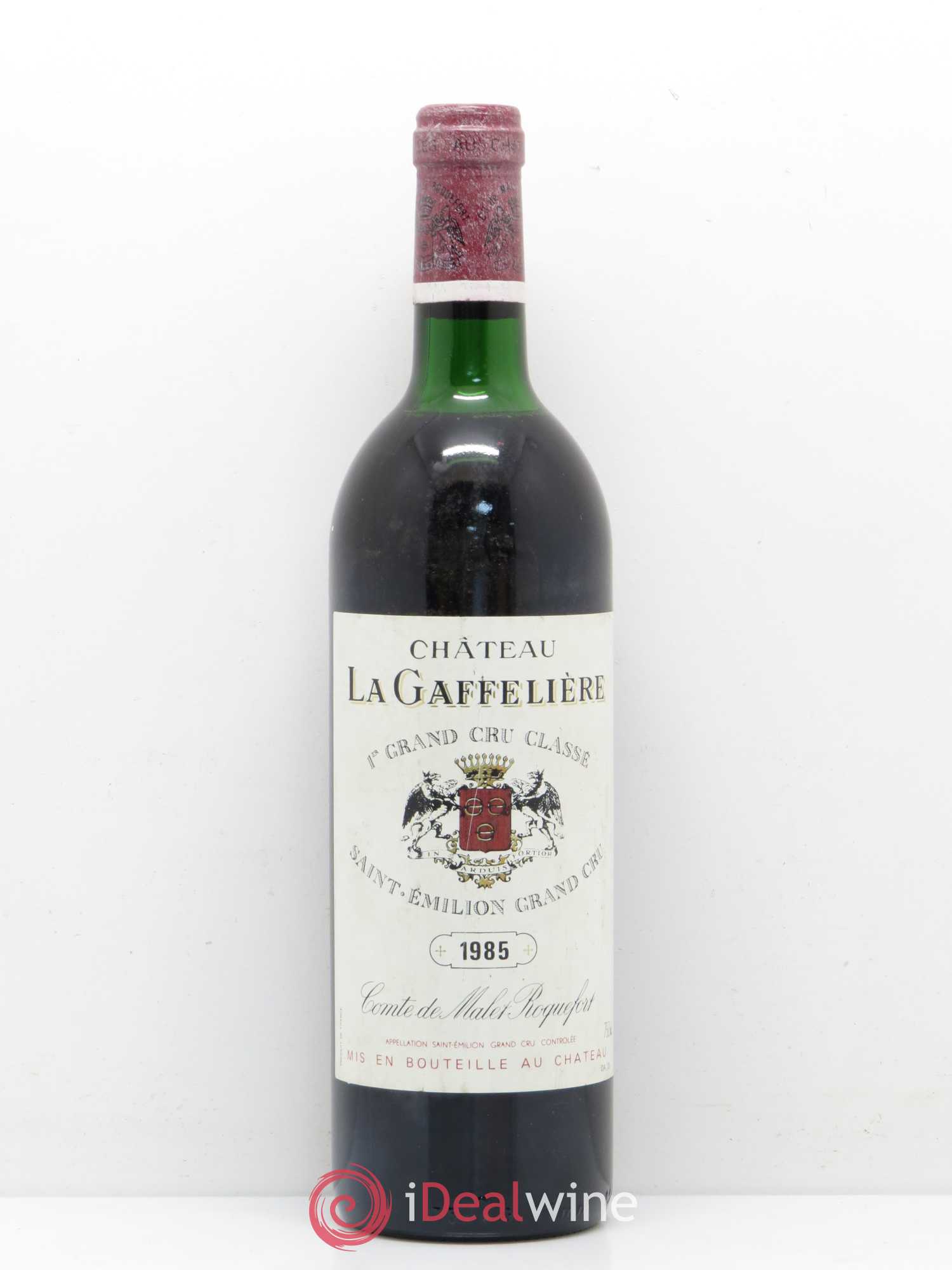 Château la Gaffelière 1er Grand Cru Classé B 1985 - Lot de 1 bouteille - 0