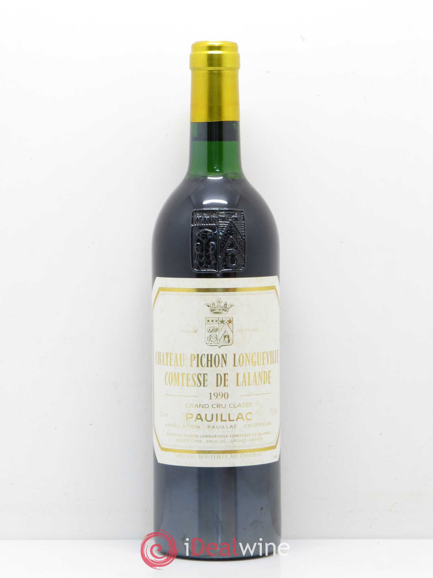 Château Pichon Longueville Comtesse de Lalande 2ème Grand Cru Classé 1990 - Lot de 1 bouteille - 0