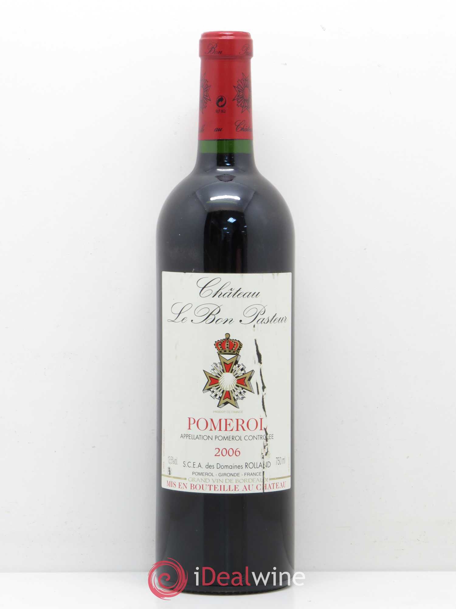 Château le Bon Pasteur 2006 - Lot de 1 bouteille - 0