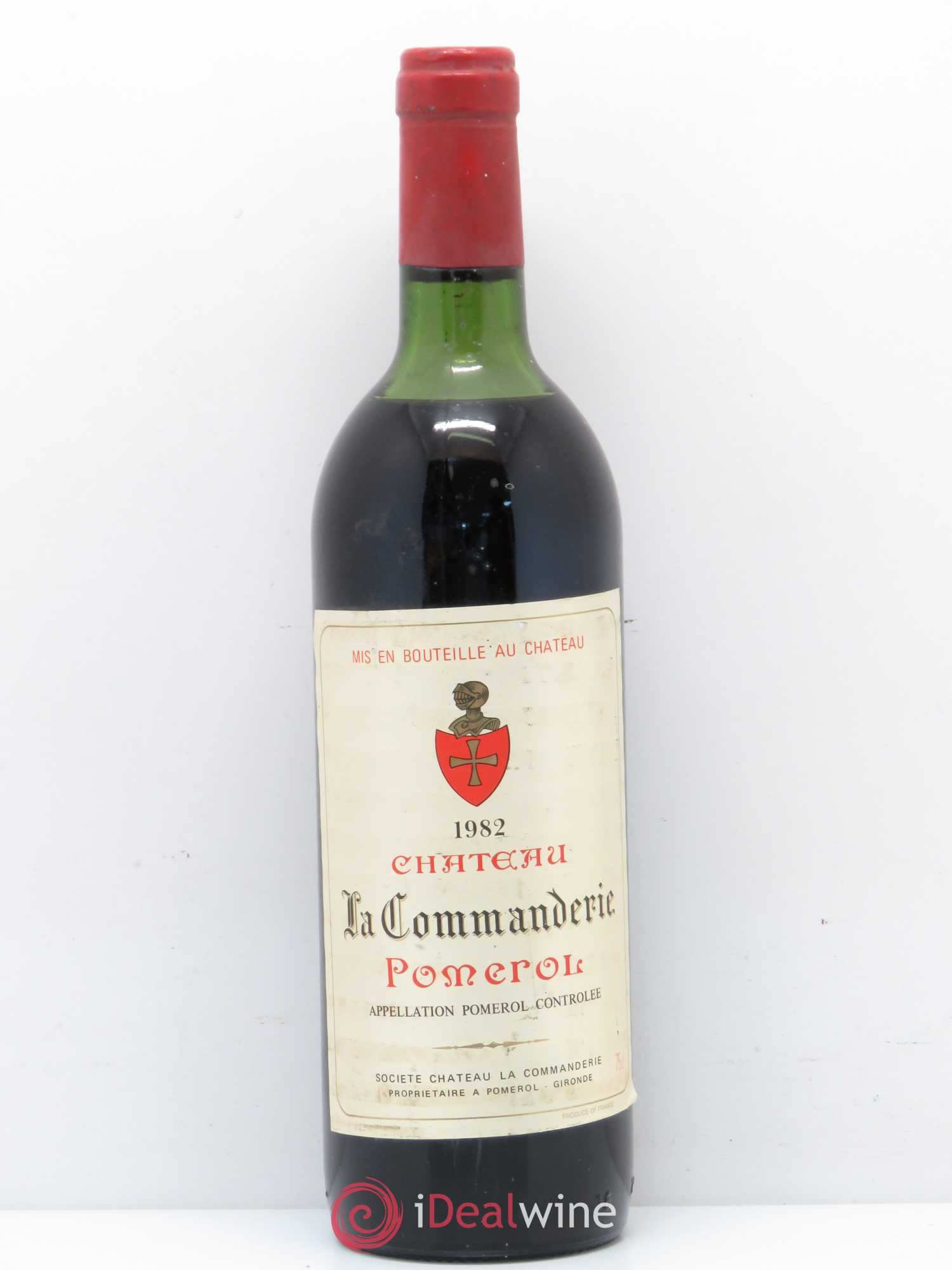 Château la Commanderie 1982 - Lot de 1 bouteille - 0