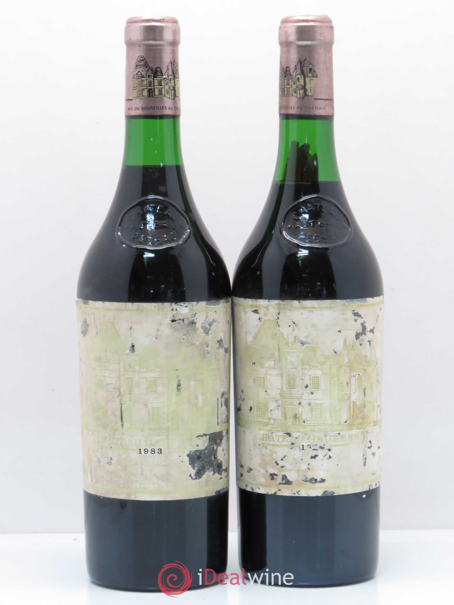 Château Haut Brion 1er Grand Cru Classé 1983 - Lot de 2 bouteilles - 0
