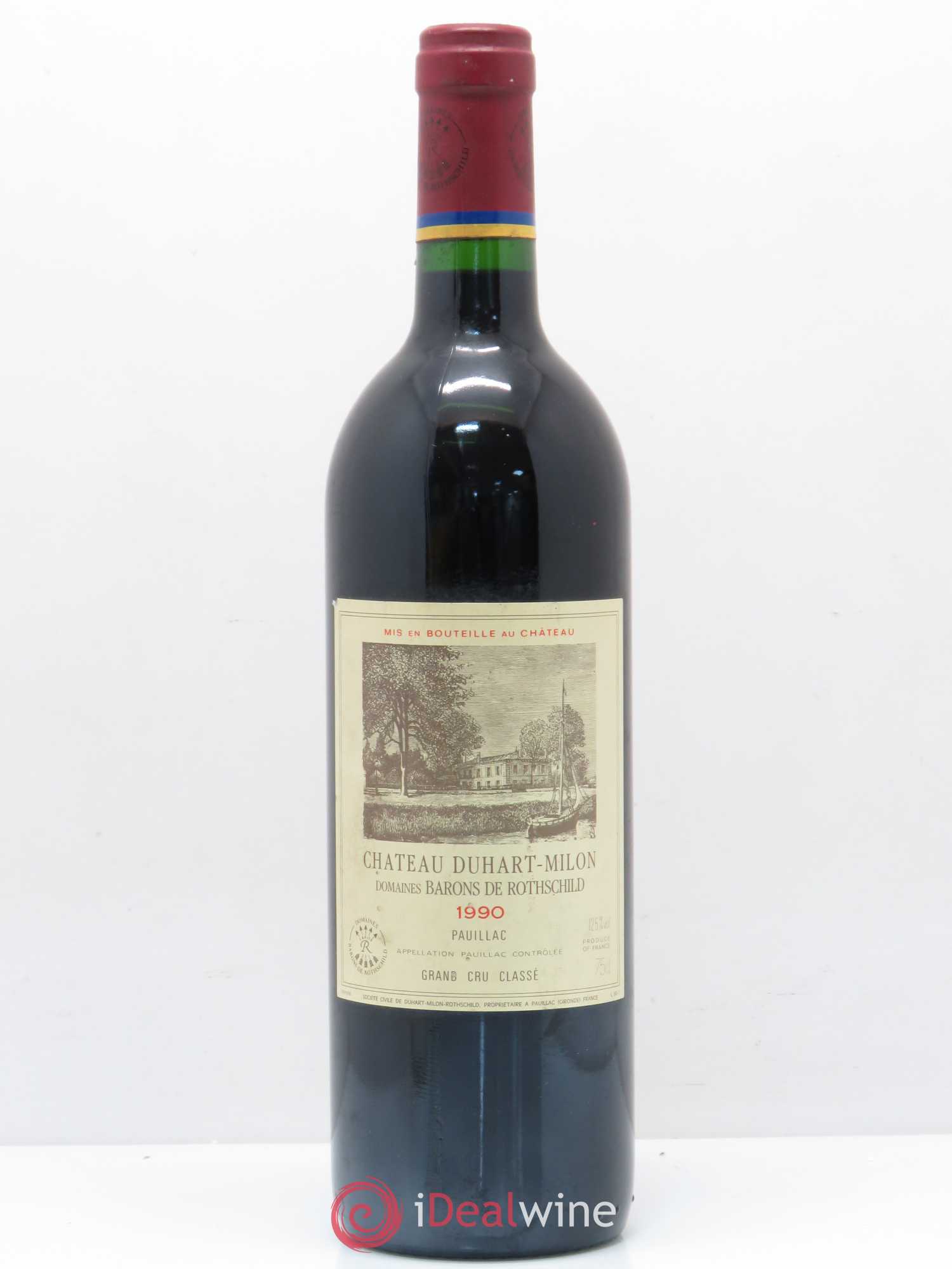Château Duhart-Milon 4ème Grand Cru Classé 1990 - Lot de 1 bouteille - 0