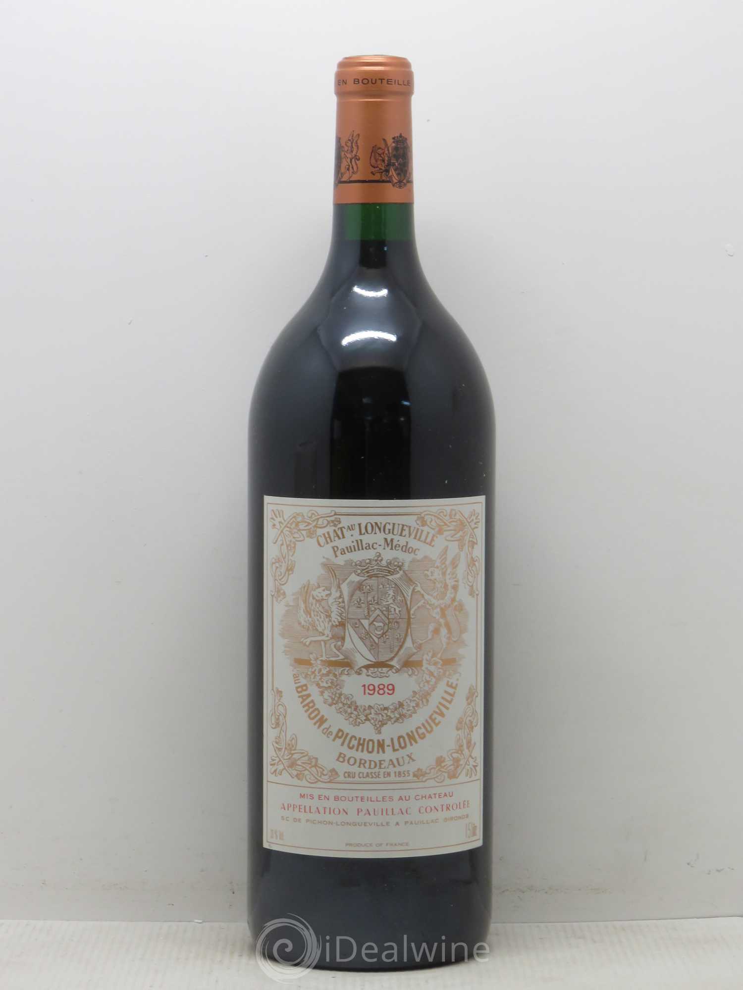 Pichon Longueville Baron 2ème Grand Cru Classé 1989 - Lot de 1 magnum - 0