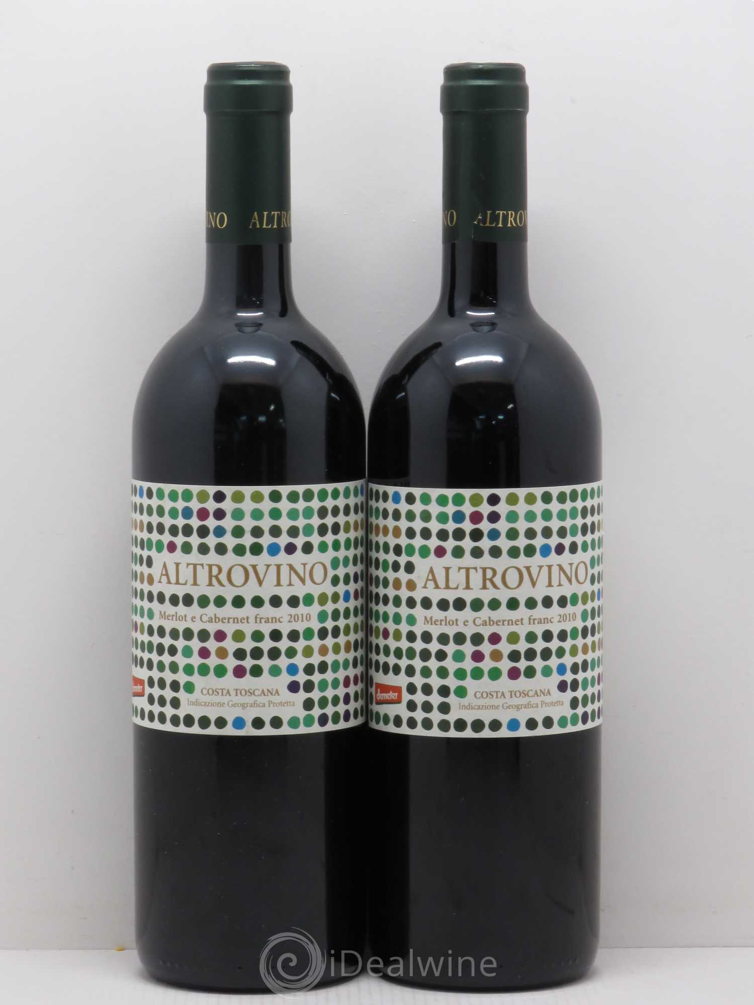 Toscana IGT Duemani Altrovino Merlot e Cabernet Franc 2010 - Posten von 2 Flaschen - 0