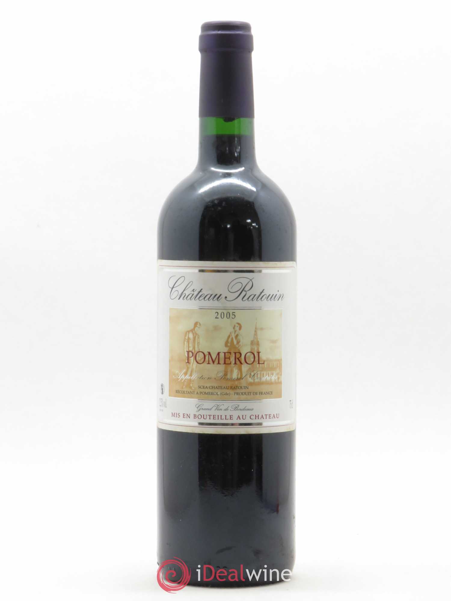 Pomerol Château Ratouin 2005 - Lot de 1 bouteille - 0