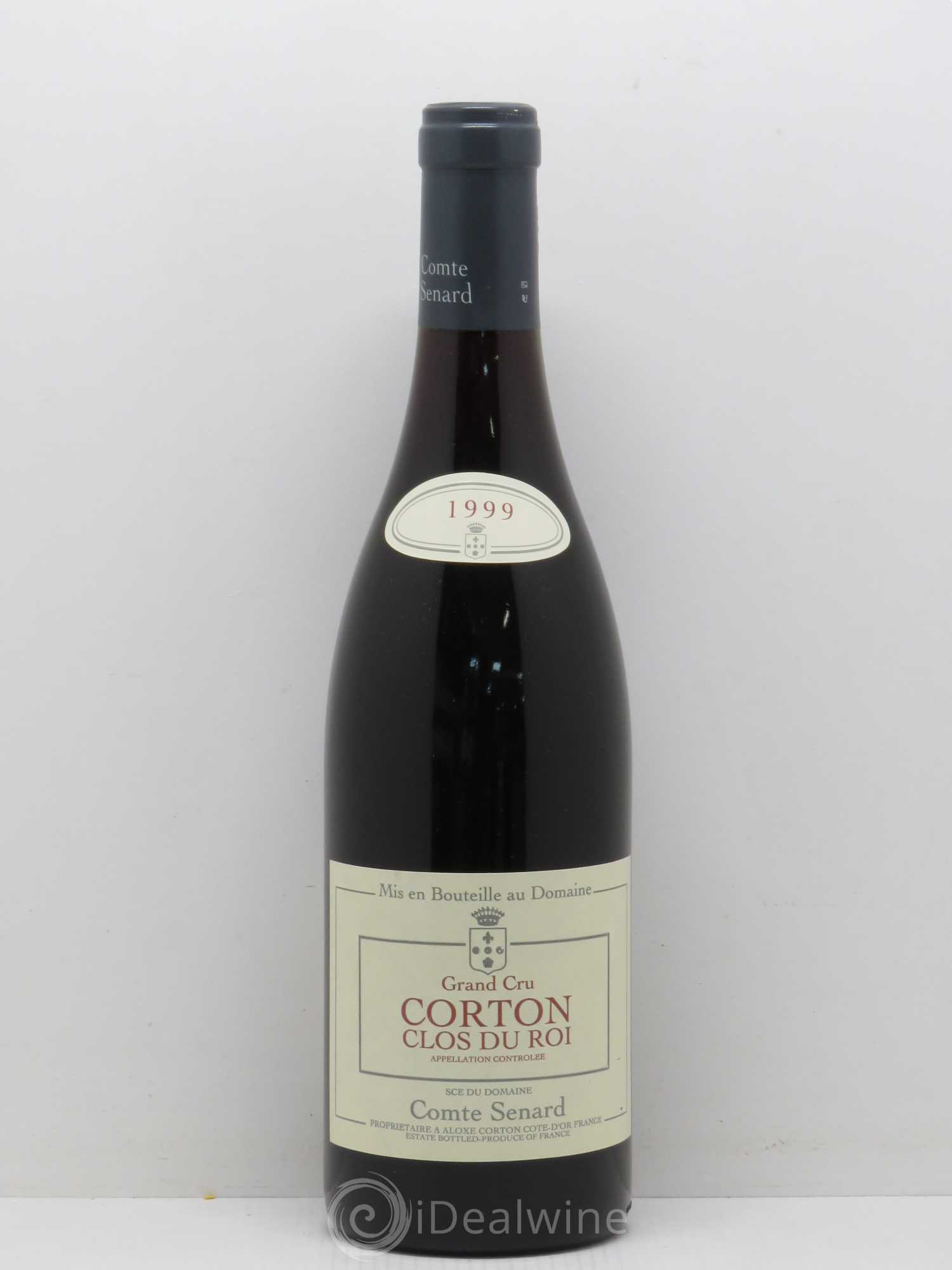 Corton Grand Cru Clos du Roi Comte Senard 1999 - Posten von 1 Flasche - 0