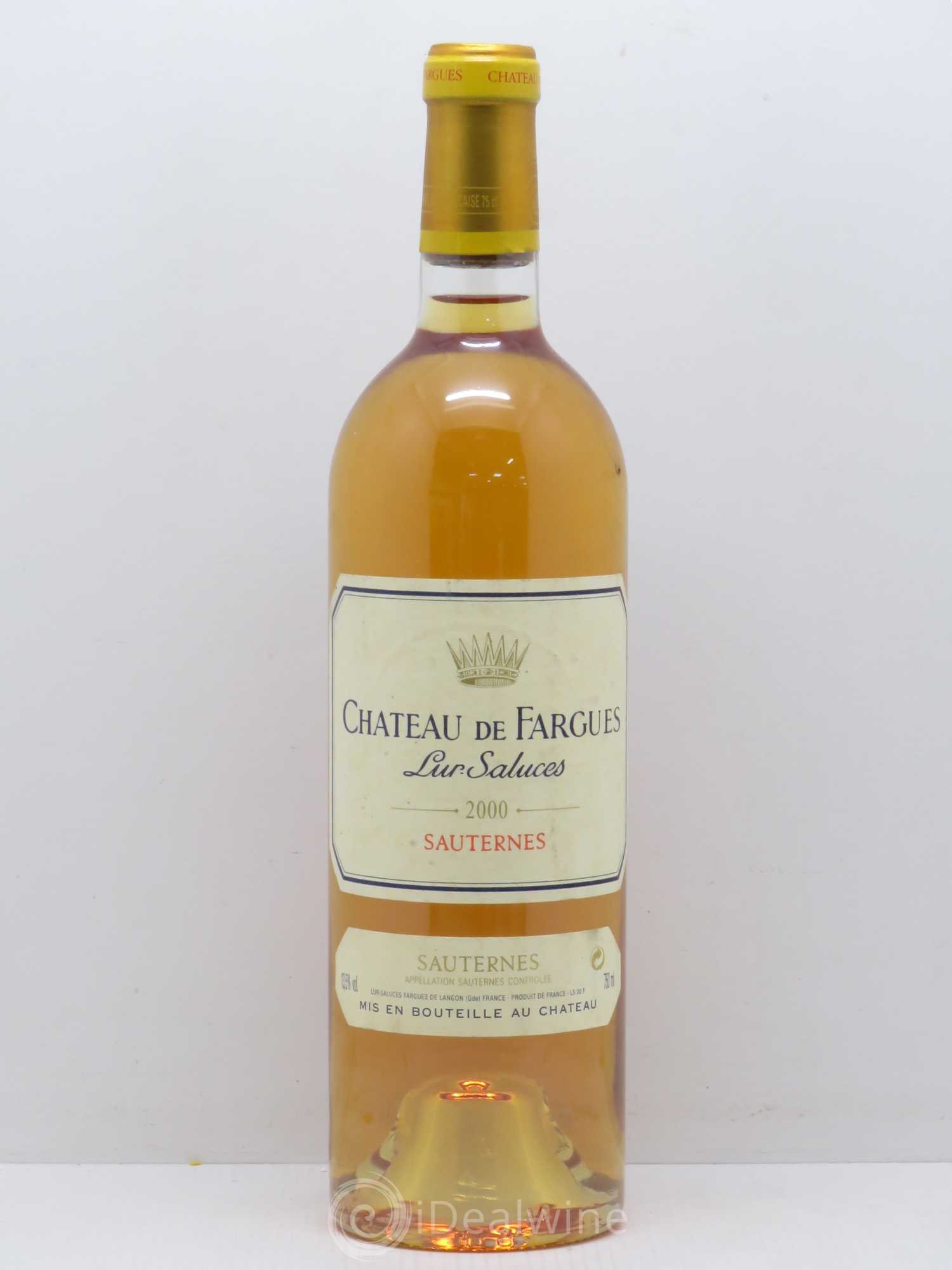 Château de Fargues 2000 - Posten von 1 Flasche - 0