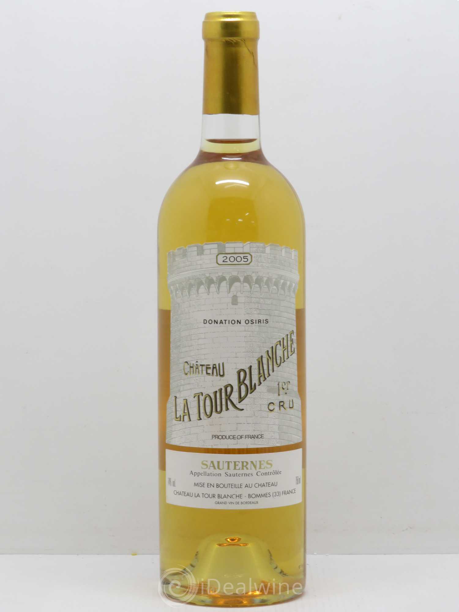 Château la Tour Blanche 1er Grand Cru Classé 2005 - Lotto di 1 bottiglia - 0