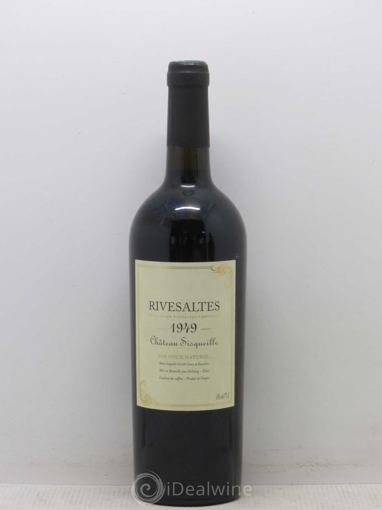 Rivesaltes Château Sisqueille (sans prix de réserve) 1949 - Lot de 1 bouteille - 0