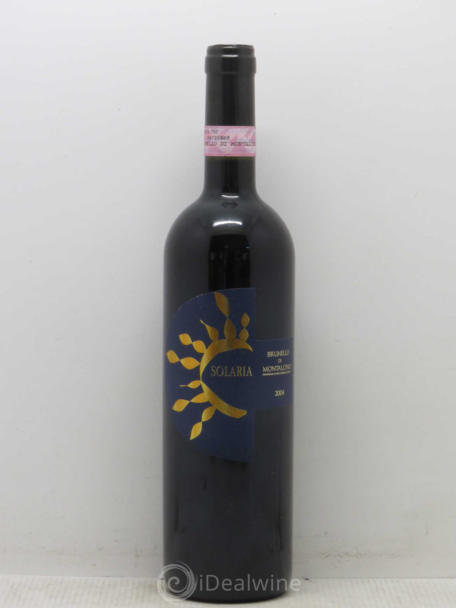 Brunello di Montalcino Soloria 2004 - Lot de 1 bouteille - 0