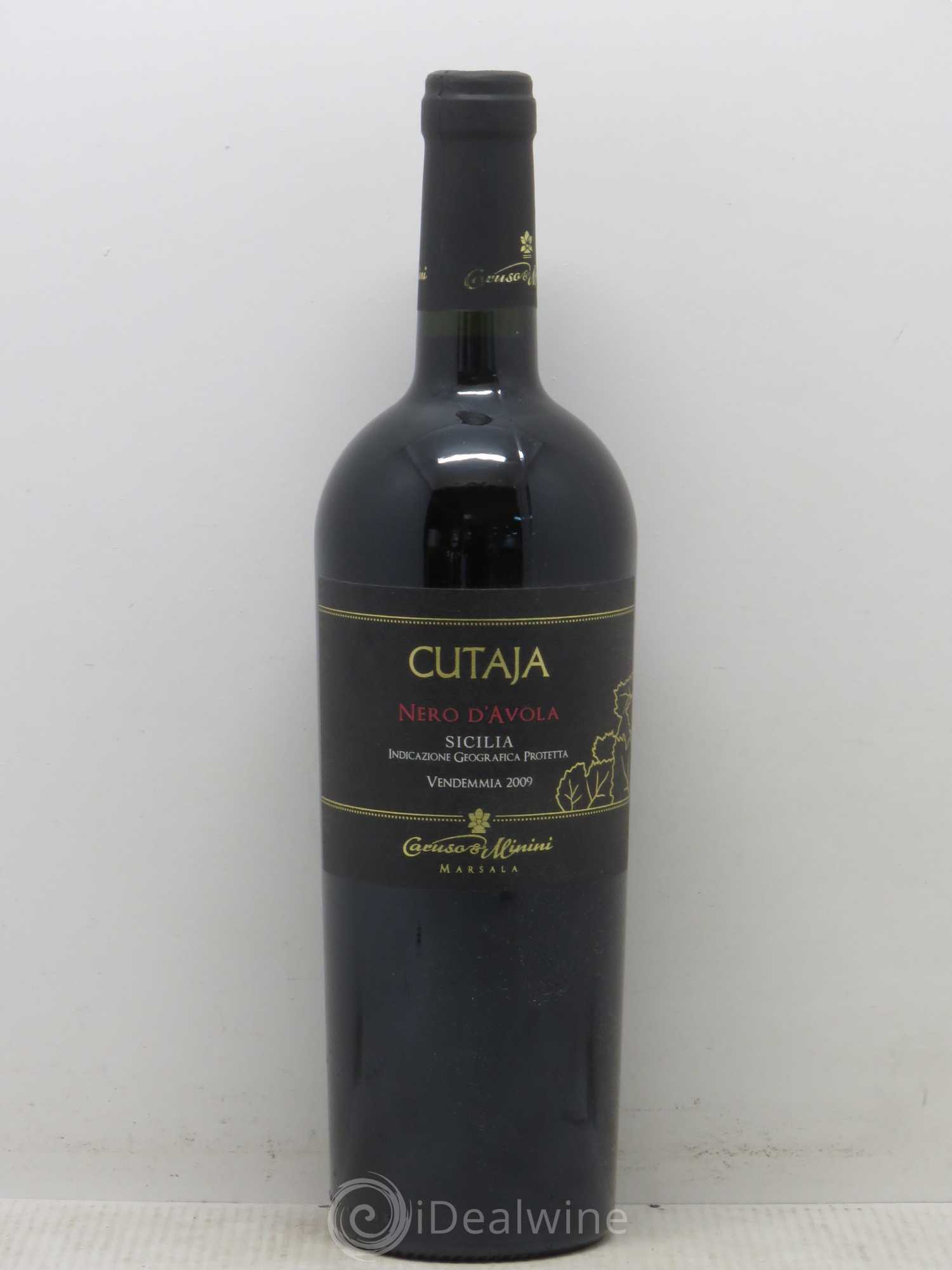 Italie Cutaja Caruso R Minini 2009 - Lot de 1 bouteille - 0