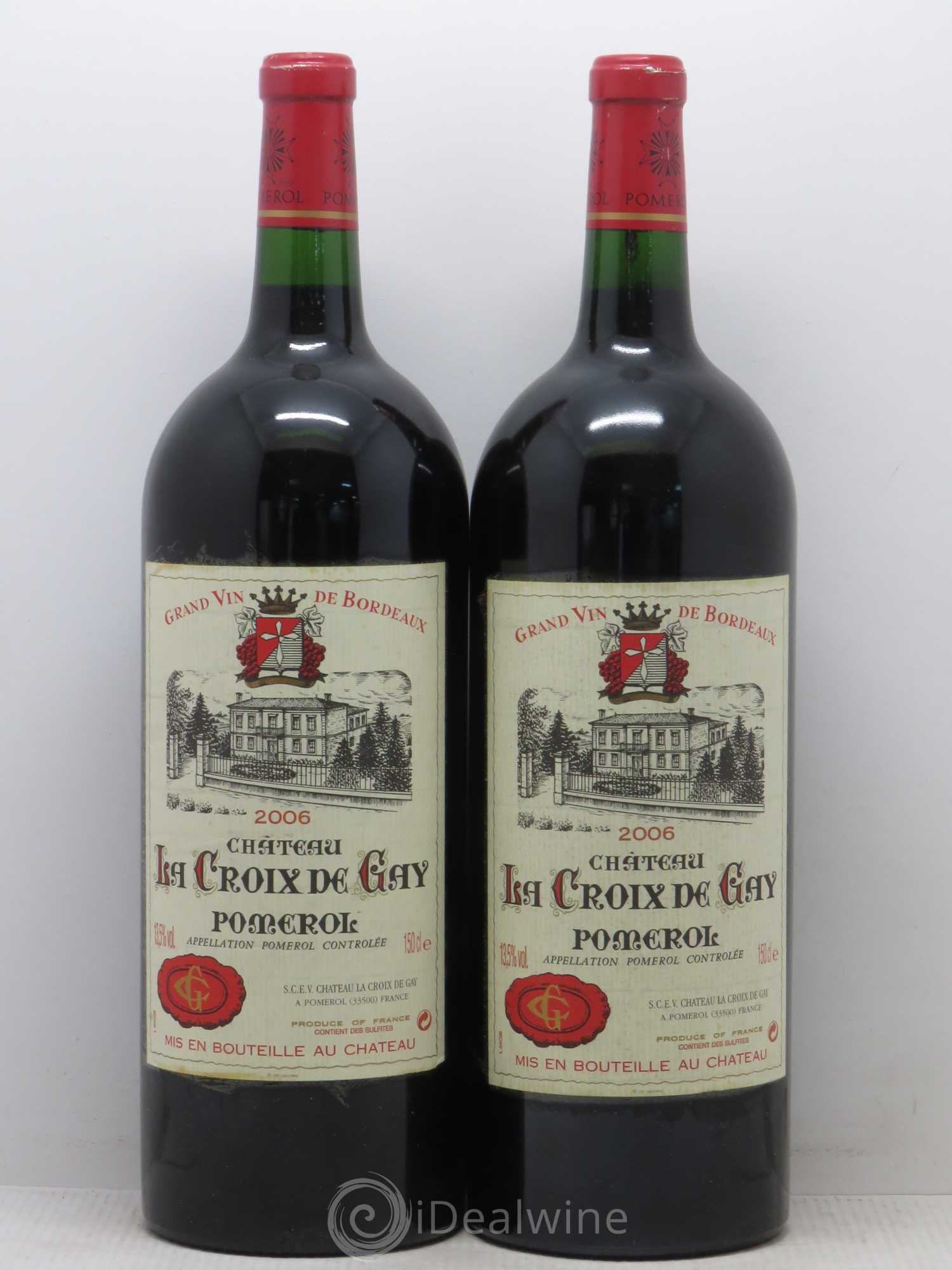 Château la Croix de Gay 2006 - Lot de 2 magnums - 0