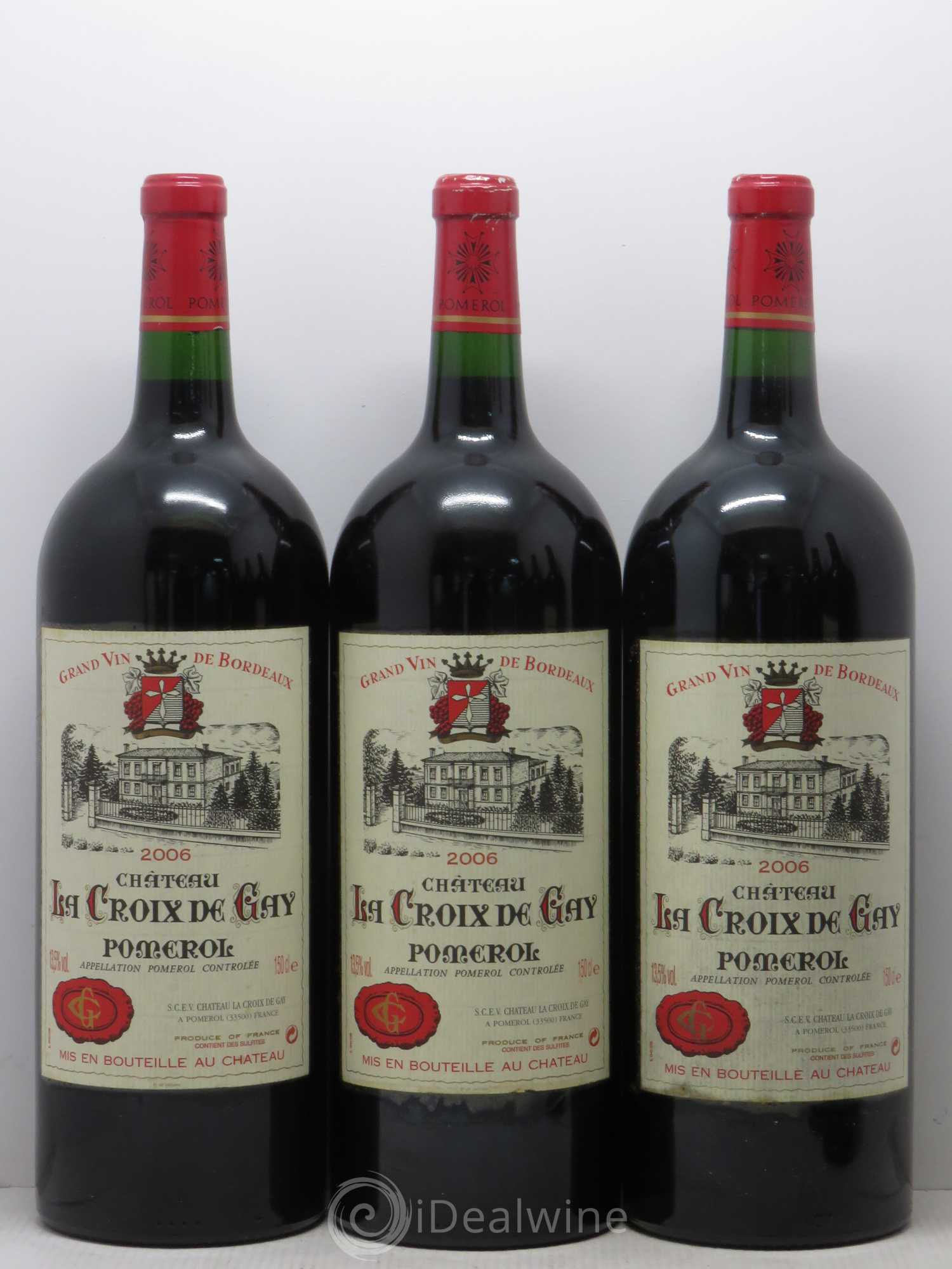 Château la Croix de Gay 2006 - Lot de 6 magnums - 1