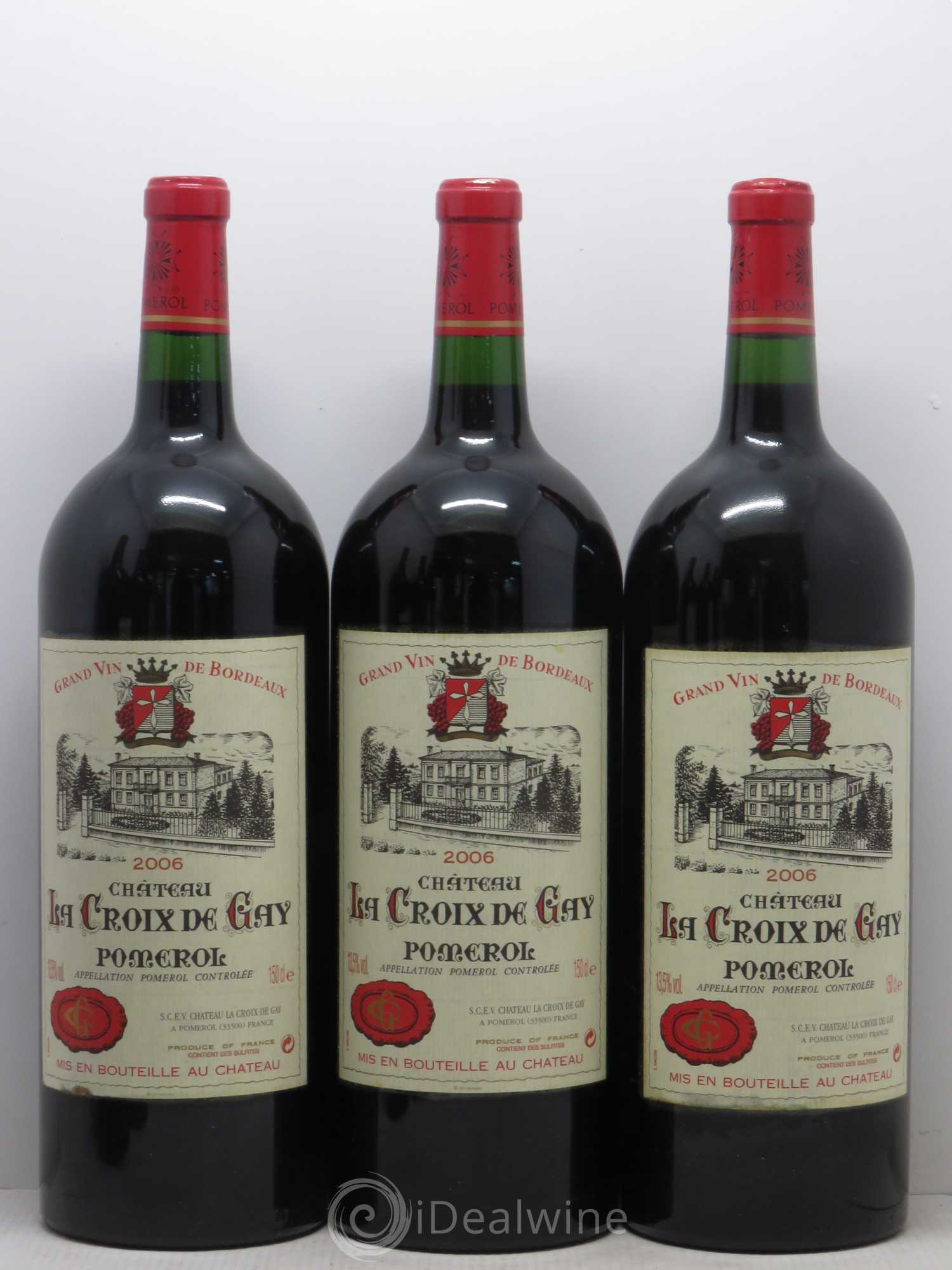 Château la Croix de Gay 2006 - Lot de 6 magnums - 2