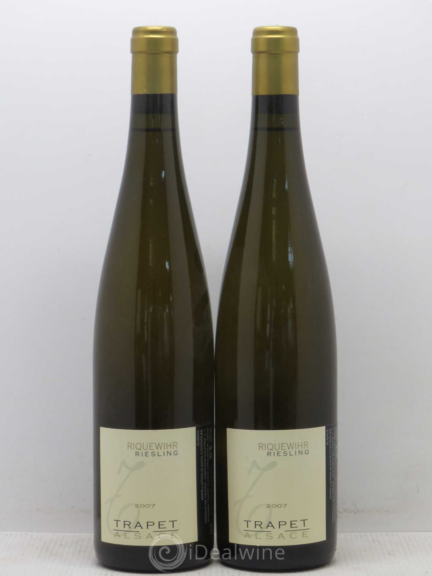 Riesling Riquewihr Domaine Trapet 2007 - Lot de 2 bouteilles - 0