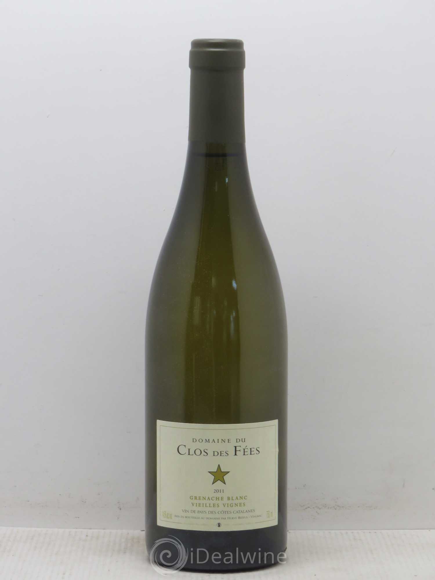 Côtes Catalanes Clos des Fées Vieilles vignes Hervé Bizeul 2011 - Lot de 1 bouteille - 0