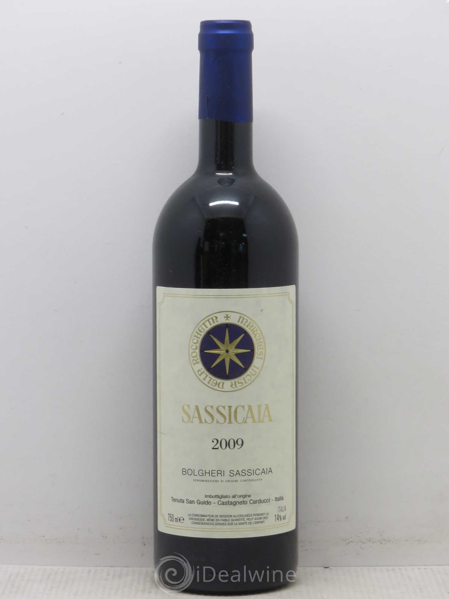 Bolgheri DOC Sassicaia Tenuta San Guido 2009 - Lot de 1 bouteille - 0