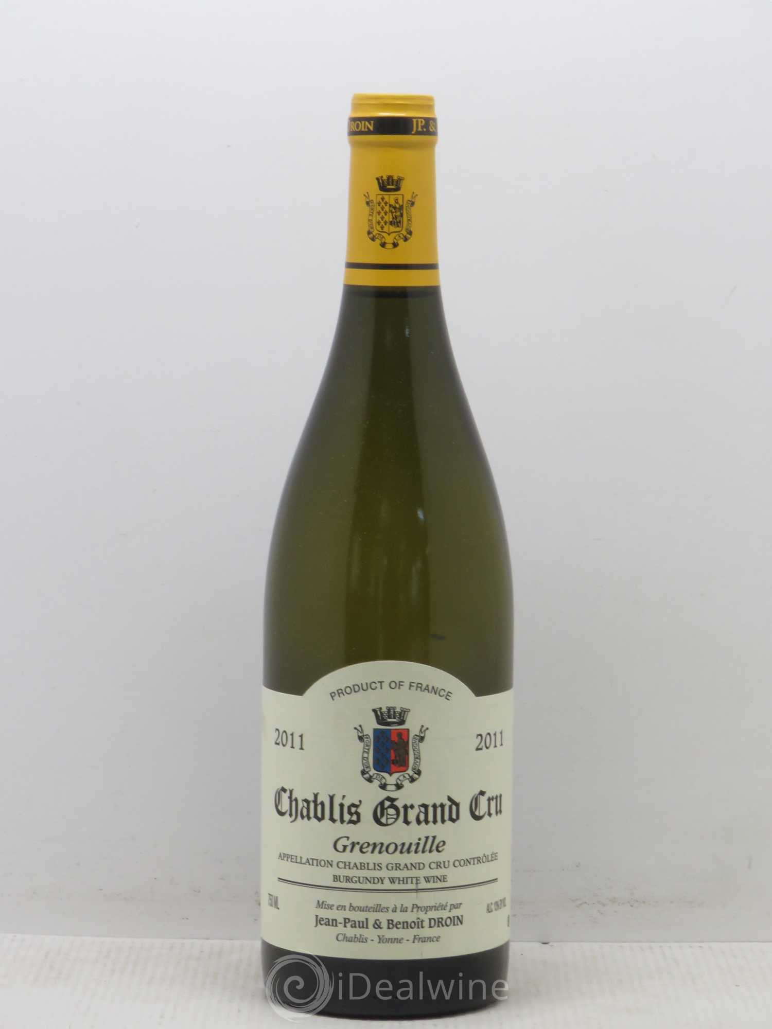 Chablis Grand Cru Les Grenouilles Domaine Drouhin 2011 - Posten von 1 Flasche - 0