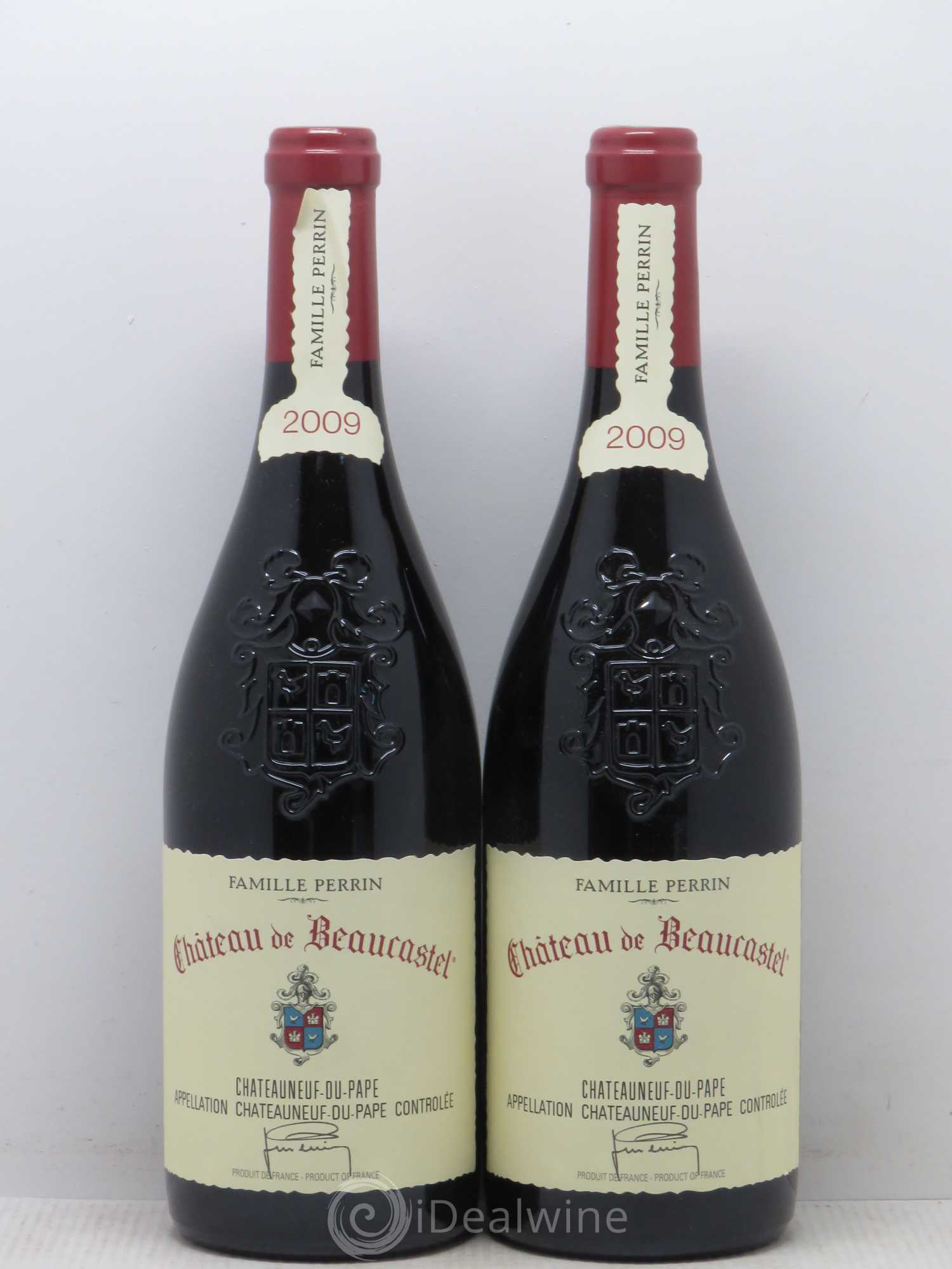 Châteauneuf-du-Pape Château de Beaucastel Famille Perrin 2009 - Lot de 2 bouteilles - 0