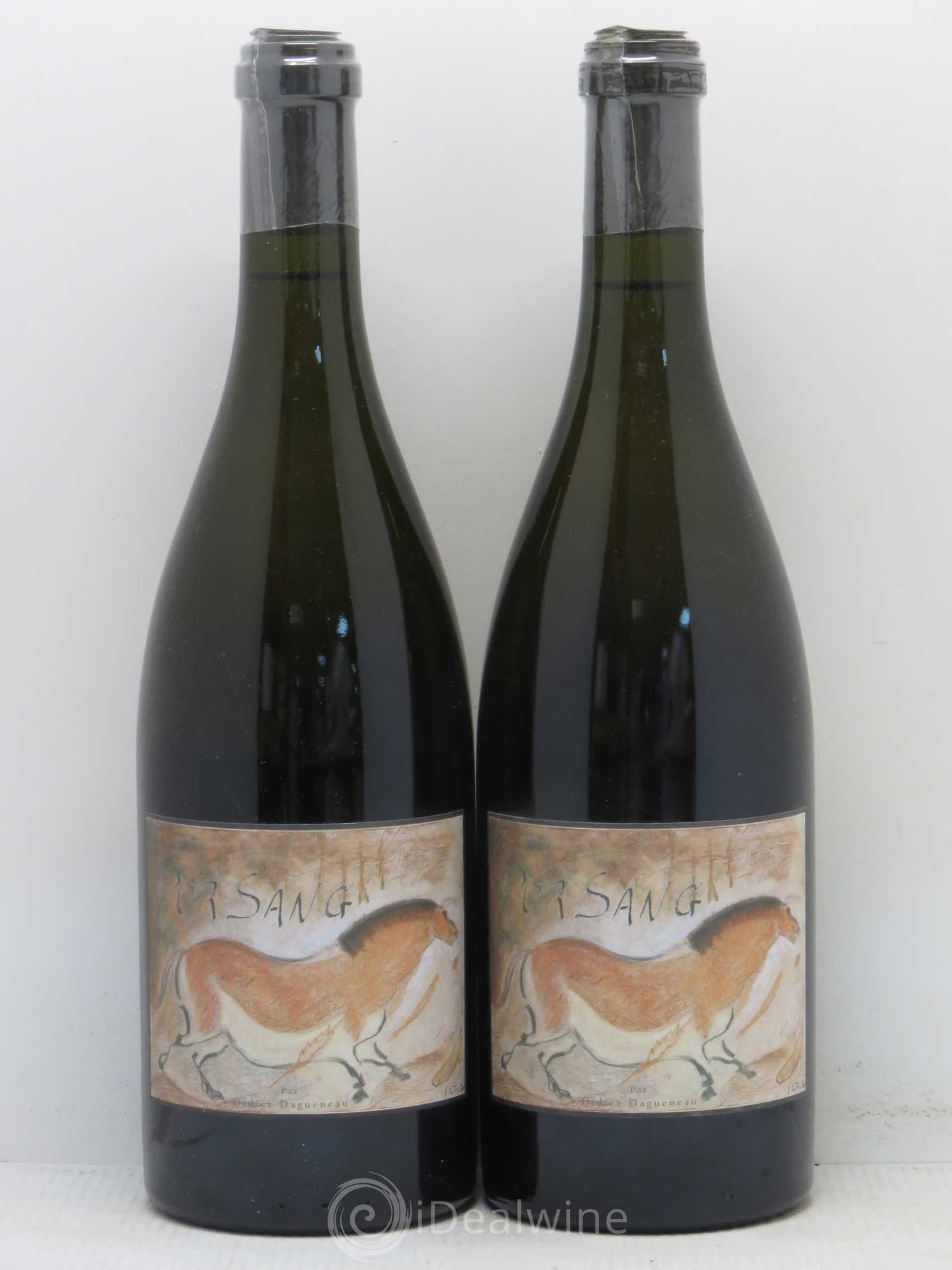 Vin de France (anciennement Pouilly-Fumé) Pur Sang Dagueneau (Domaine Didier - Louis-Benjamin) 2002 - Lot de 2 bouteilles - 0