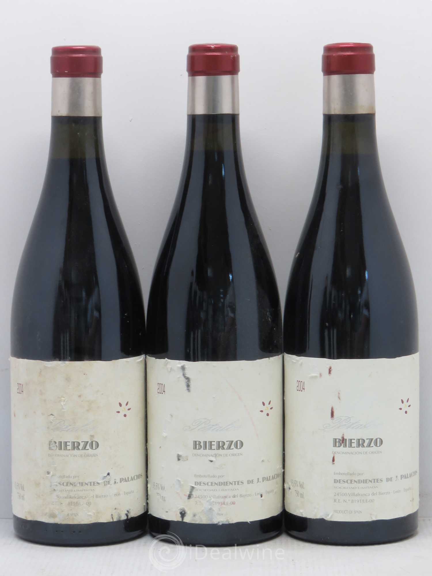Bierzo DO Petalos 2004 - Lot de 6 bouteilles - 1