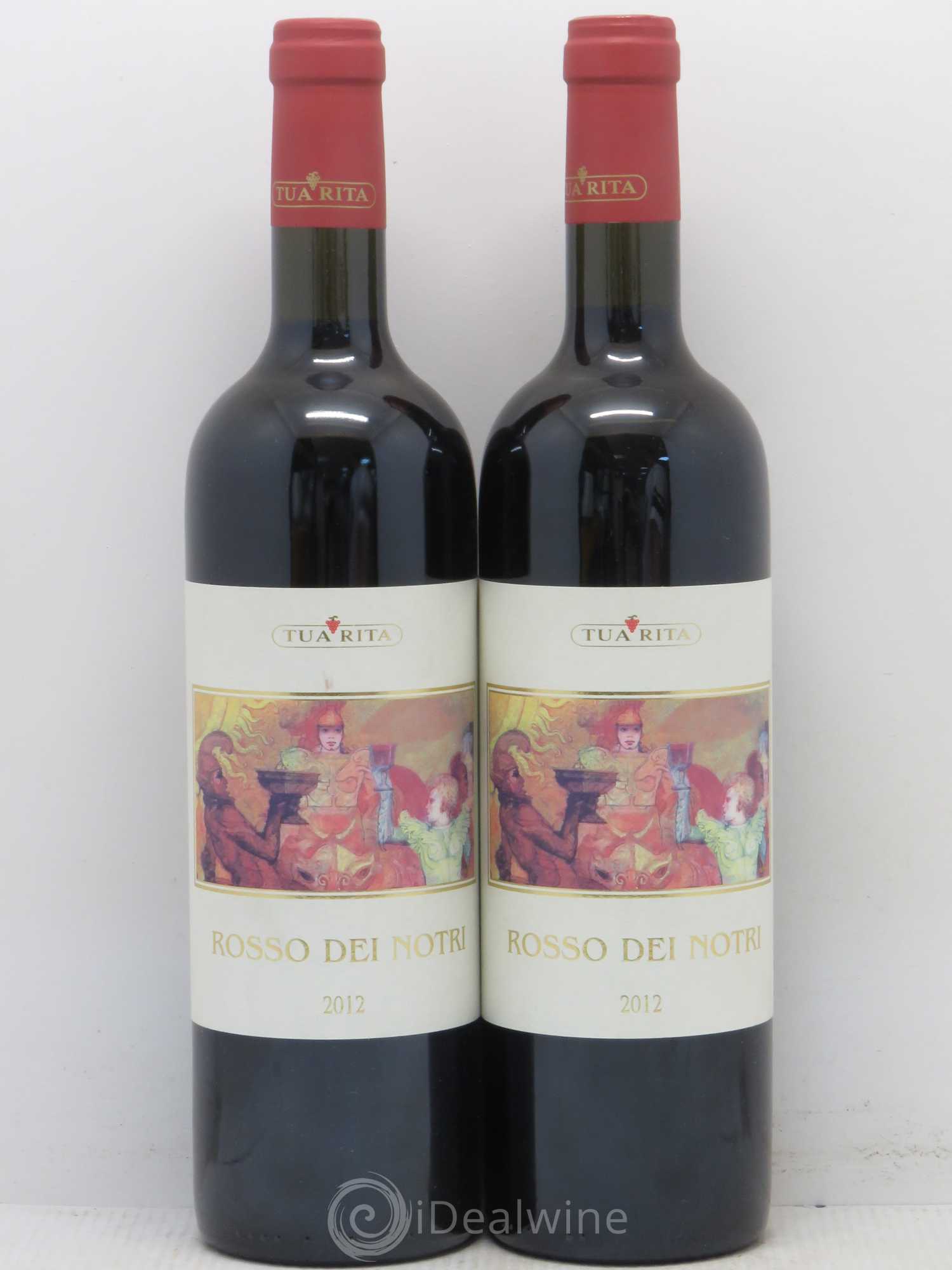 Toscana IGT Rosso dei Nostri Tua Rita 2012 - Posten von 2 Flaschen - 0