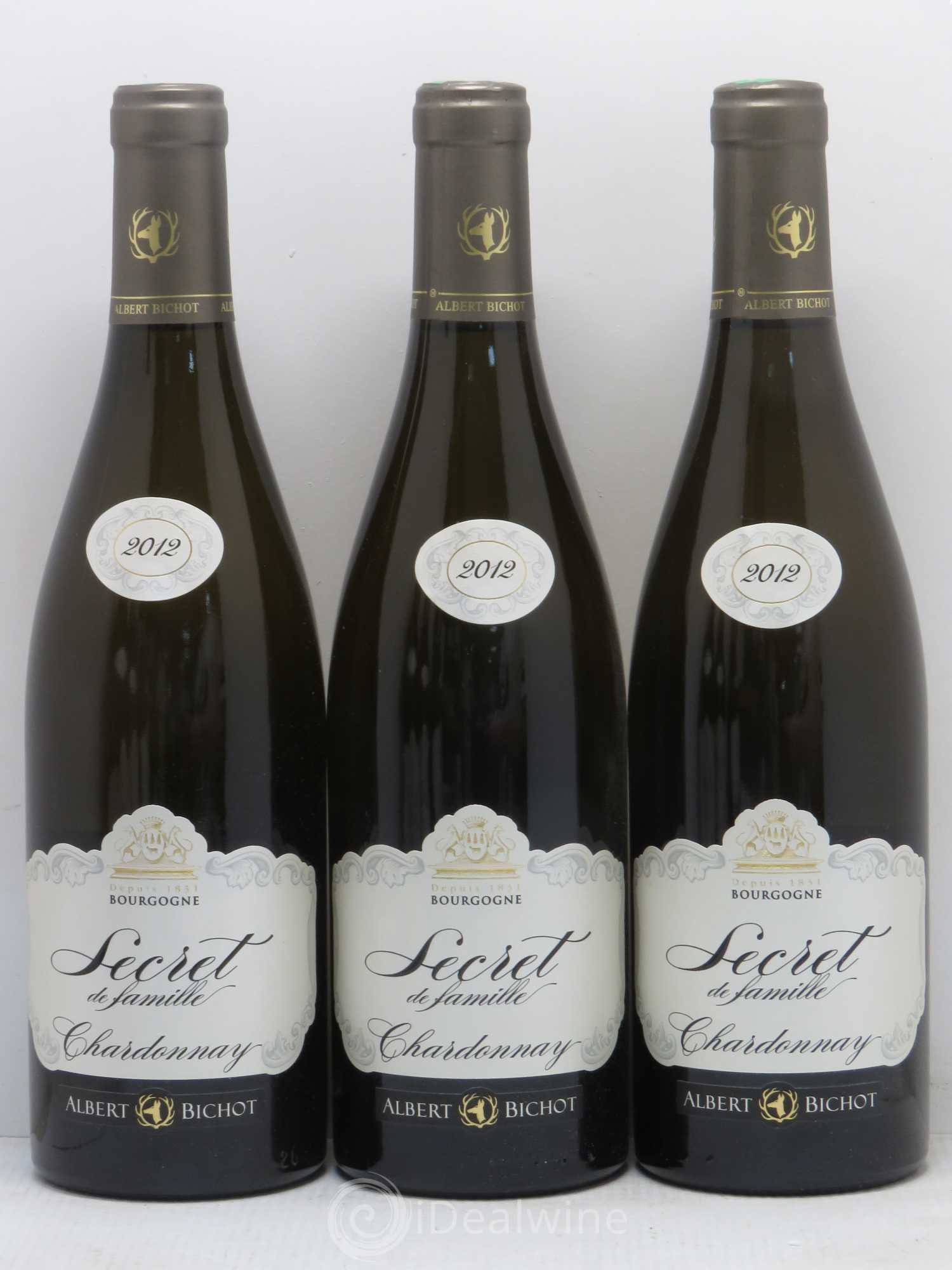 Bourgogne Chardonnay Secret de Famille Bichot 2012 - Posten von 6 Flaschen - 1