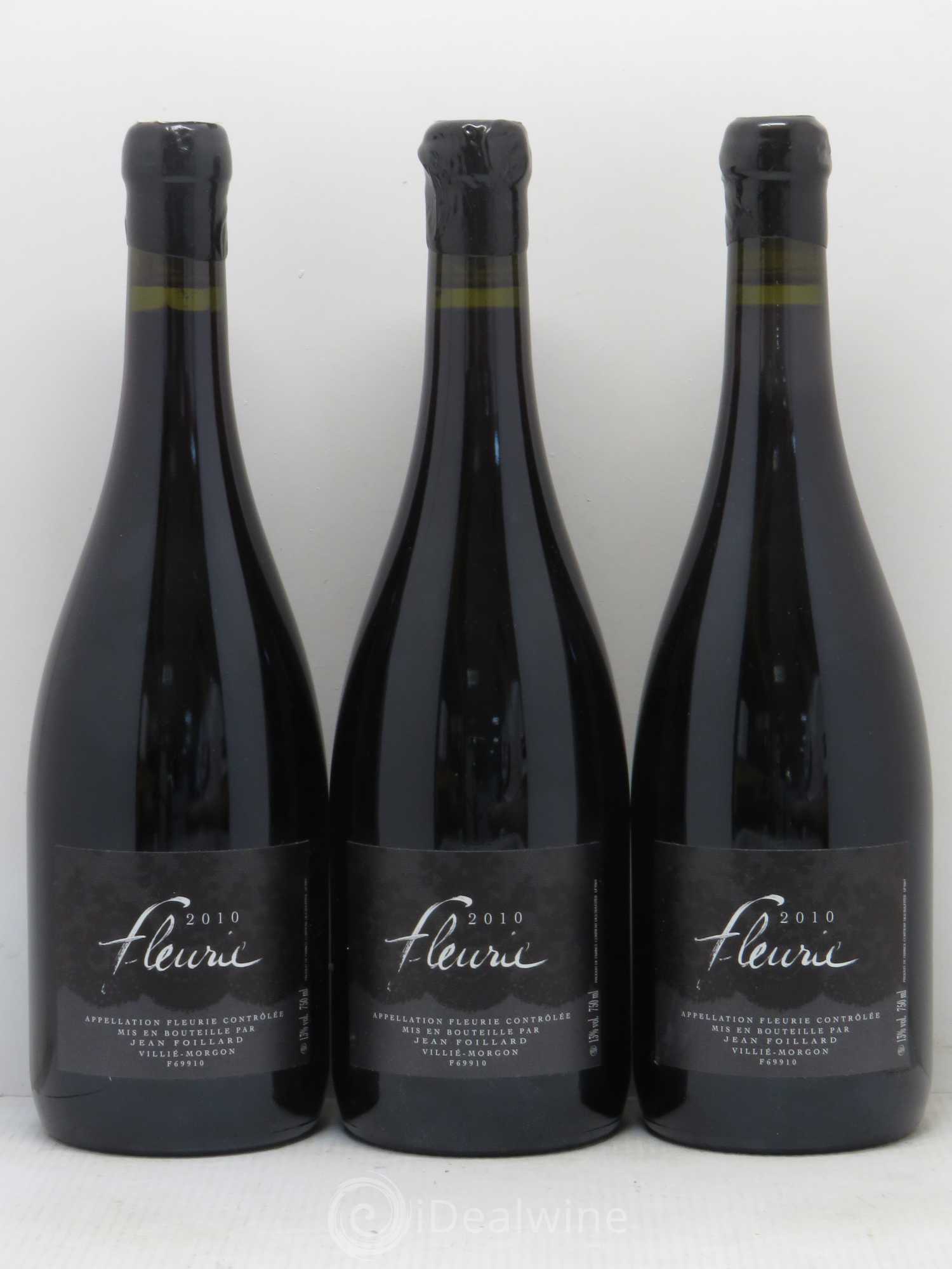 Fleurie Jean Foillard 2010 - Lot de 6 bouteilles - 2
